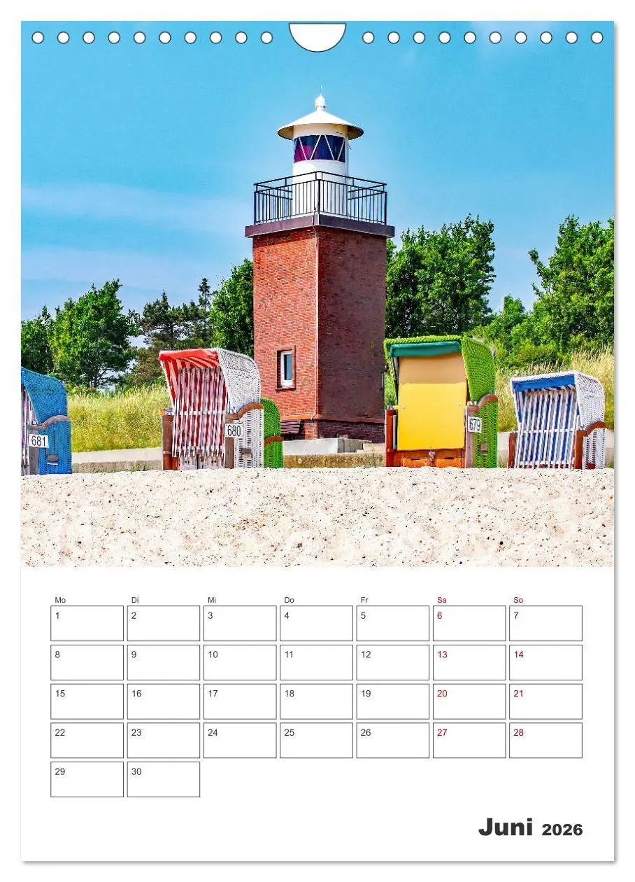 Bild: 9783516359725 | Insel Föhr - Urlaubsplaner (Wandkalender 2026 DIN A4 hoch),...