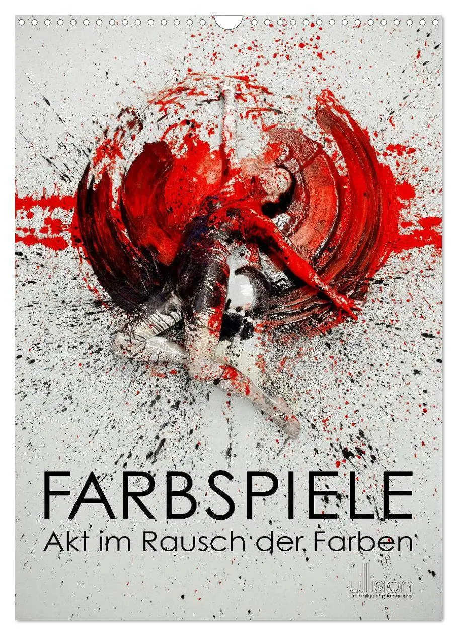 Cover: 9783516429725 | Farbspiele - Akt im Rausch der Farben (Wandkalender 2026 DIN A3...