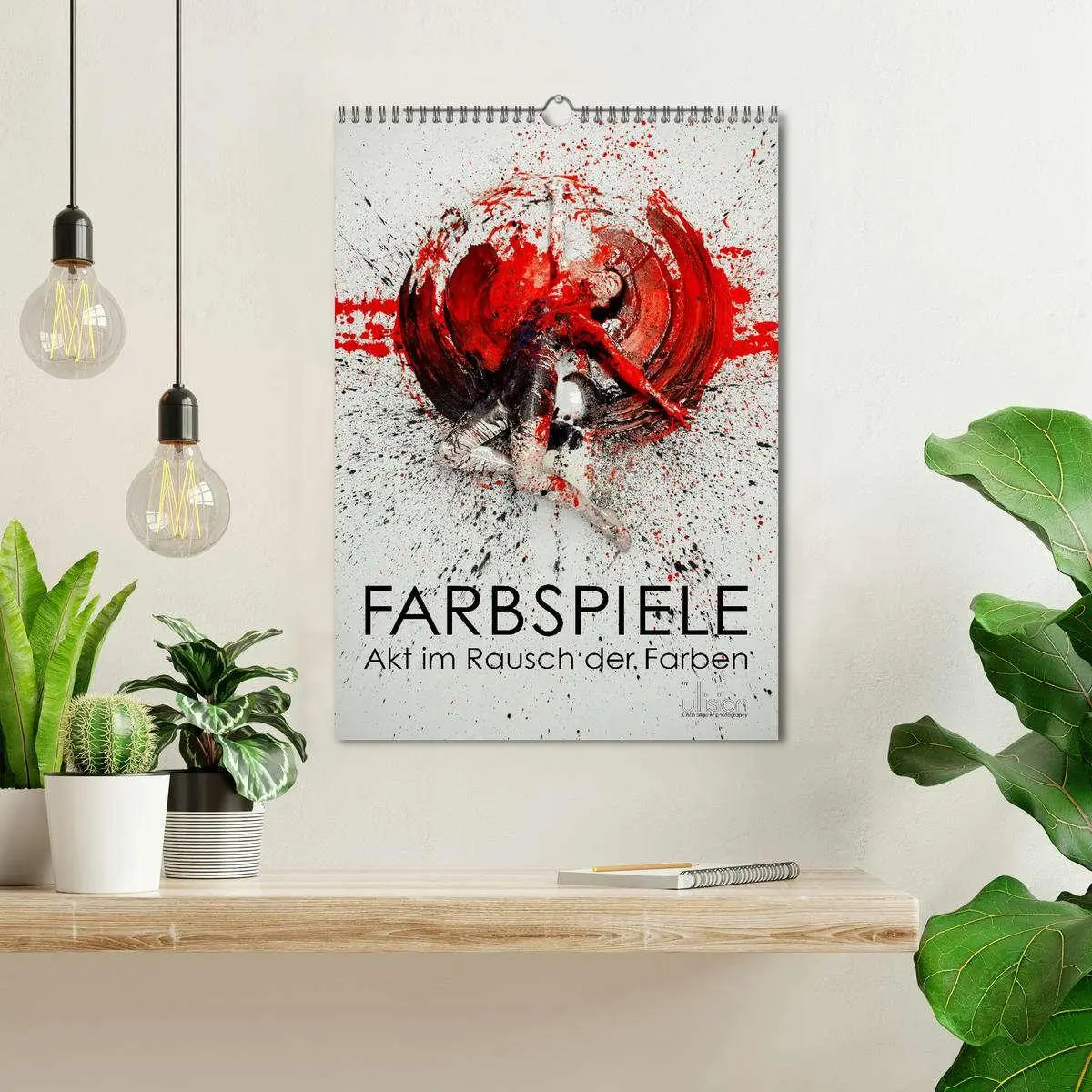 Bild: 9783516429725 | Farbspiele - Akt im Rausch der Farben (Wandkalender 2026 DIN A3...