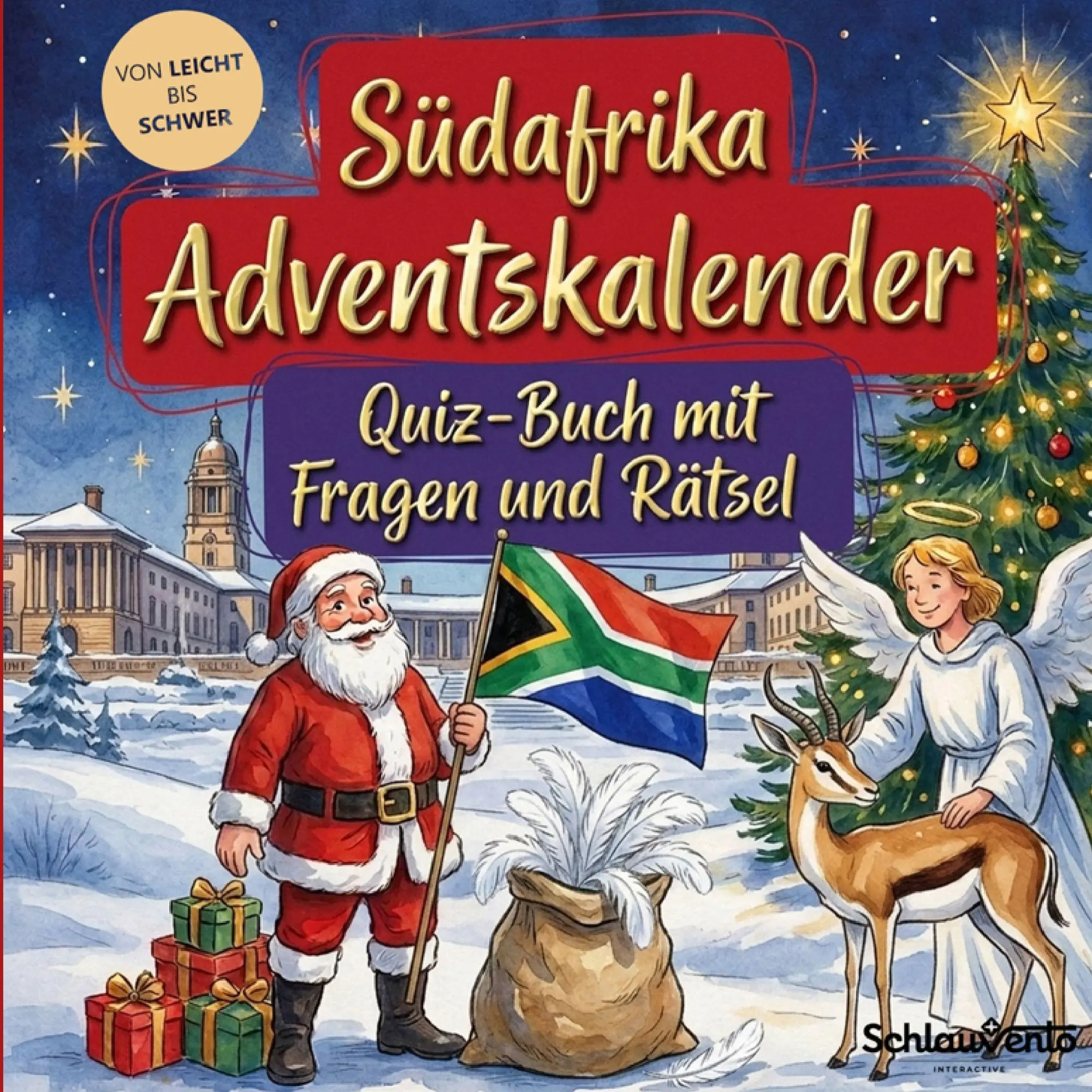 Cover: 9783693199725 | Südafrika-Adventskalender: Quiz-Buch mit Fragen und Rätsel | Buch