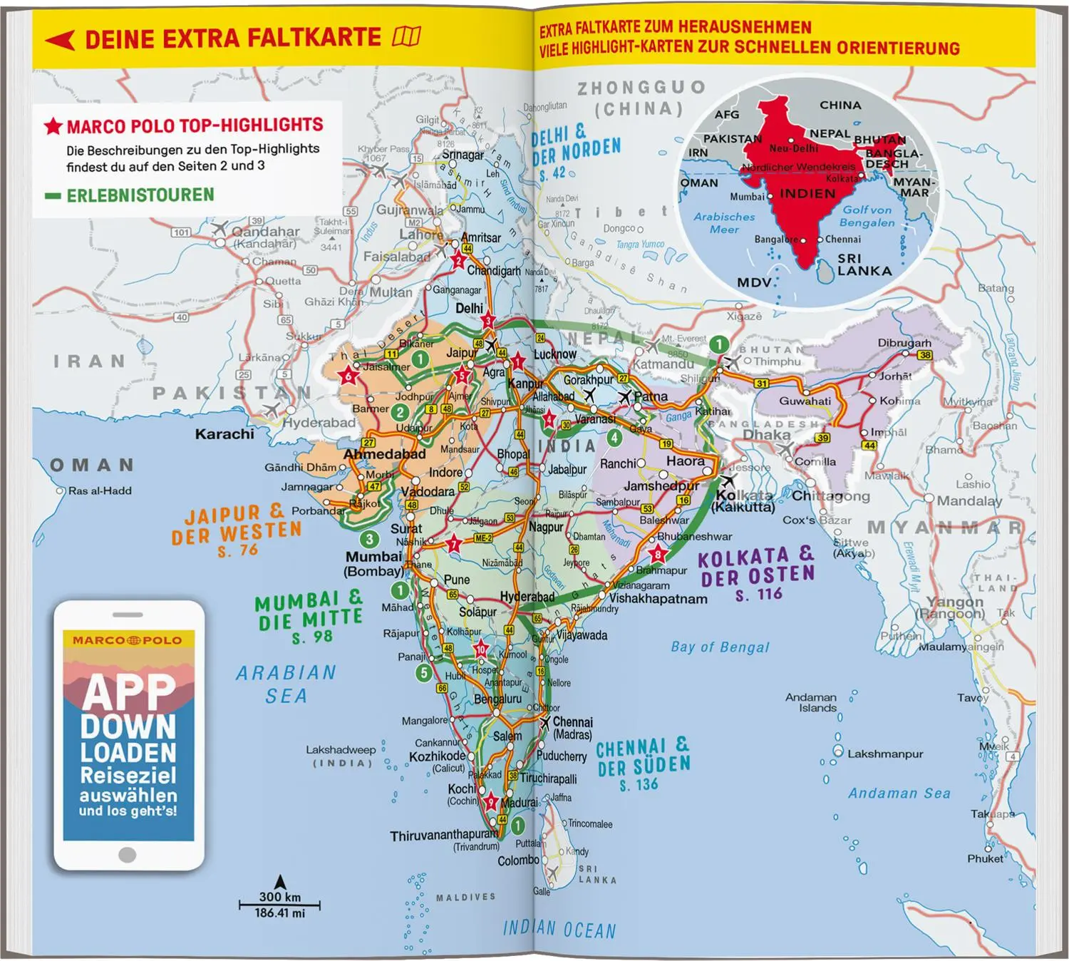 Bild: 9783829749725 | MARCO POLO Reiseführer Indien | Alexandra Lattek (u. a.) | Taschenbuch