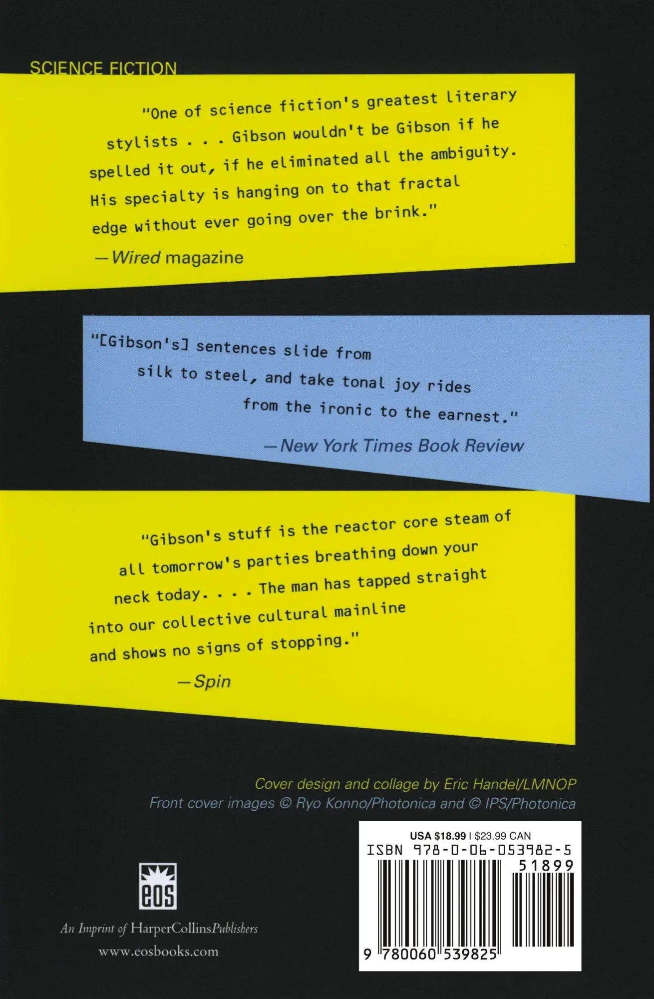 Rückseite: 9780060539825 | Burning Chrome | William Gibson | Taschenbuch | Englisch | 2011