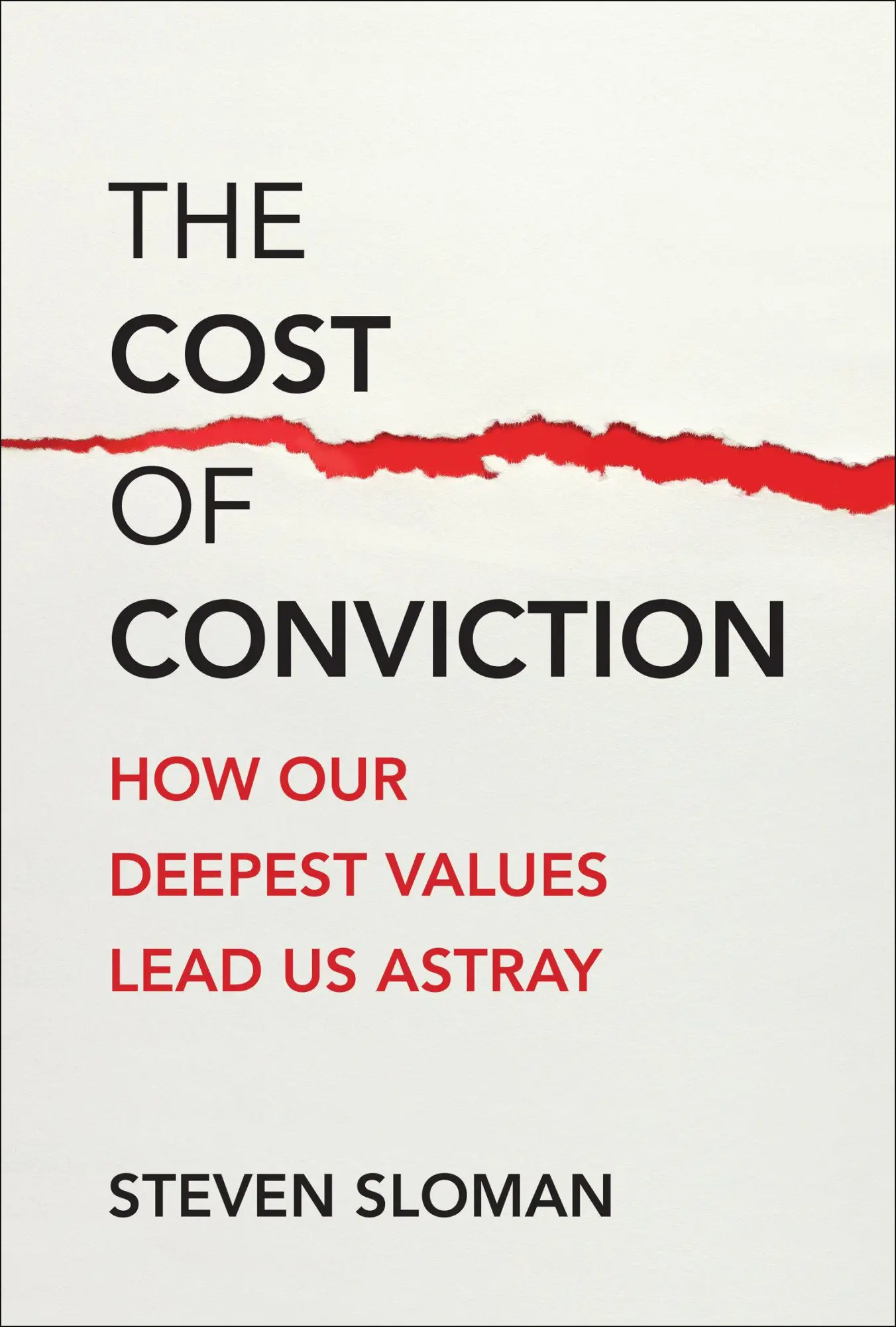 Cover: 9780262049825 | The Cost of Conviction | How Our Deepest Values Lead Us Astray | Buch