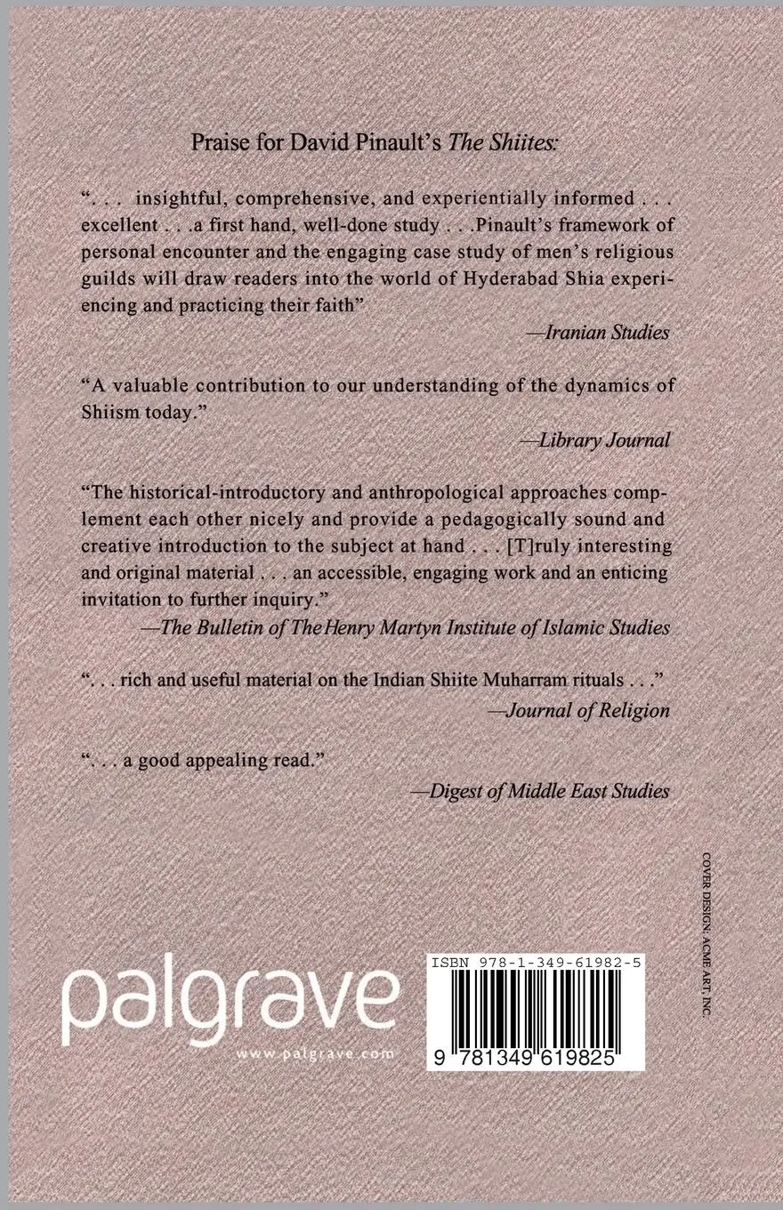 Rückseite: 9781349619825 | Horse of Karbala | Muslim Devotional Life in India | D. Pinault | Buch