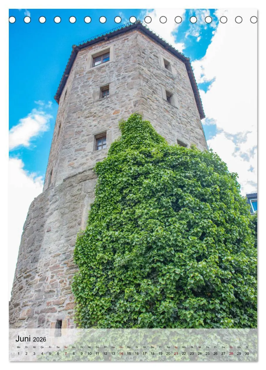 Bild: 9783516349825 | Altes Hameln (Tischkalender 2026 DIN A5 hoch), CALVENDO Monatskalender