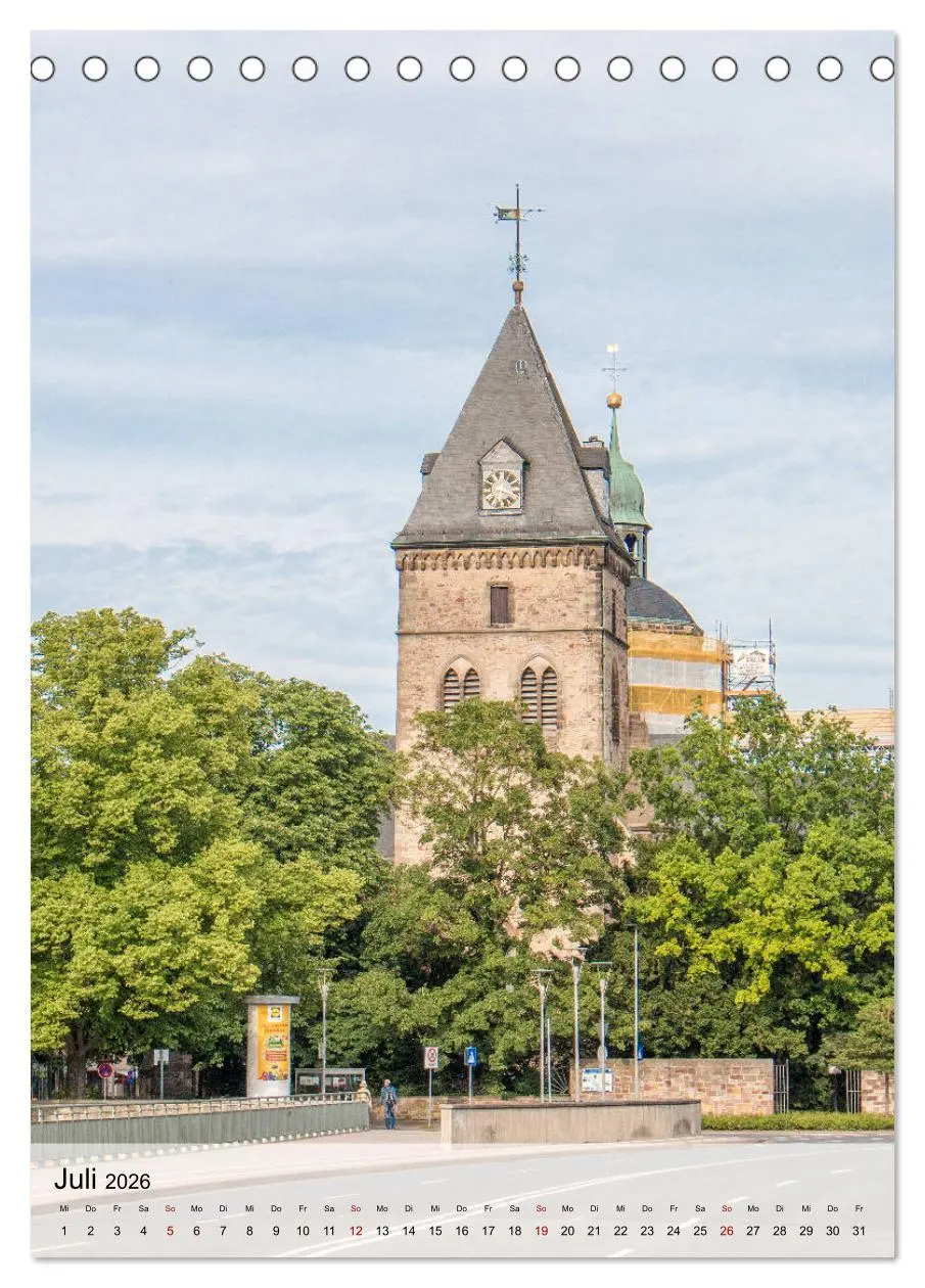 Bild: 9783516349825 | Altes Hameln (Tischkalender 2026 DIN A5 hoch), CALVENDO Monatskalender