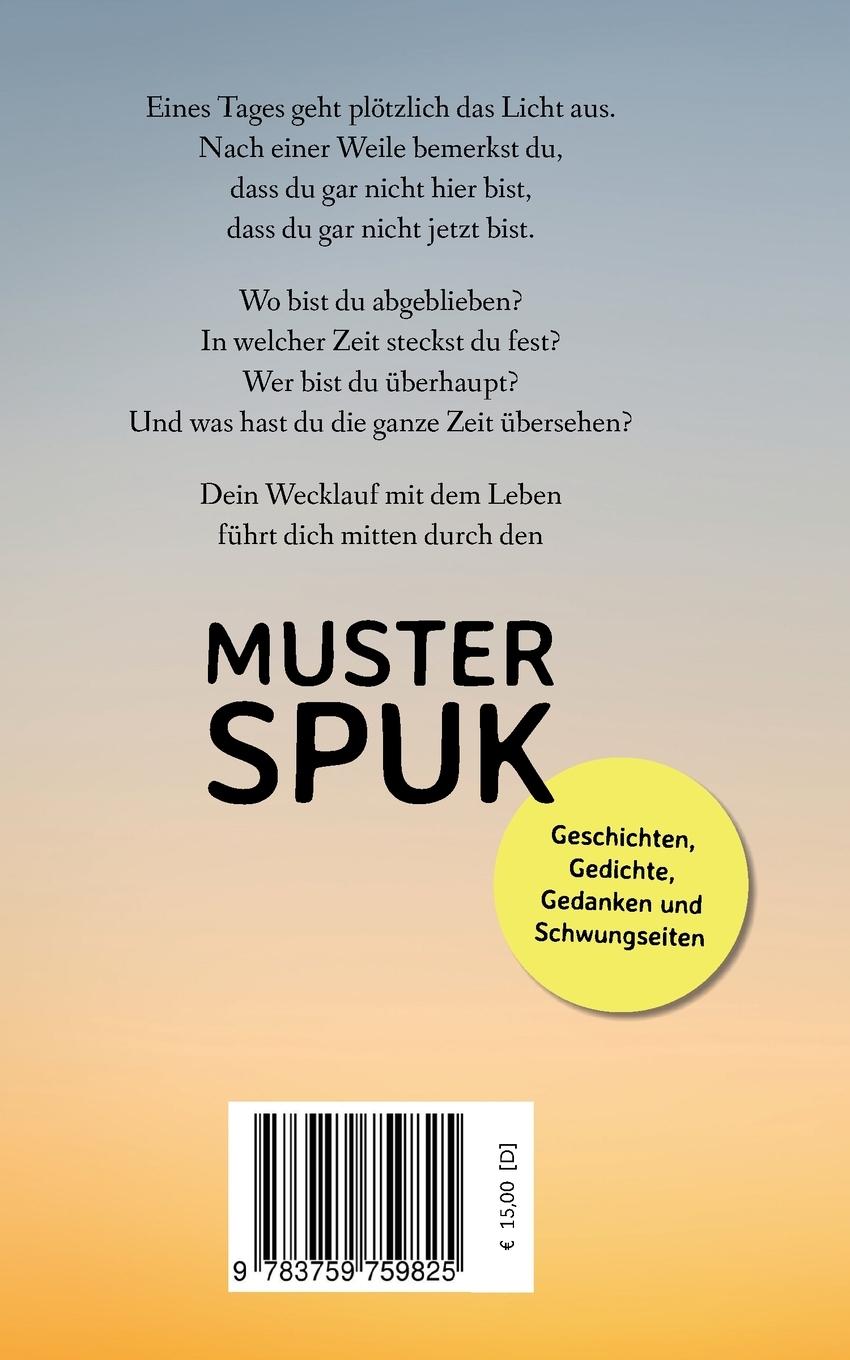 Rückseite: 9783759759825 | Musterspuk | Tim Noack | Taschenbuch | Paperback | 280 S. | Deutsch