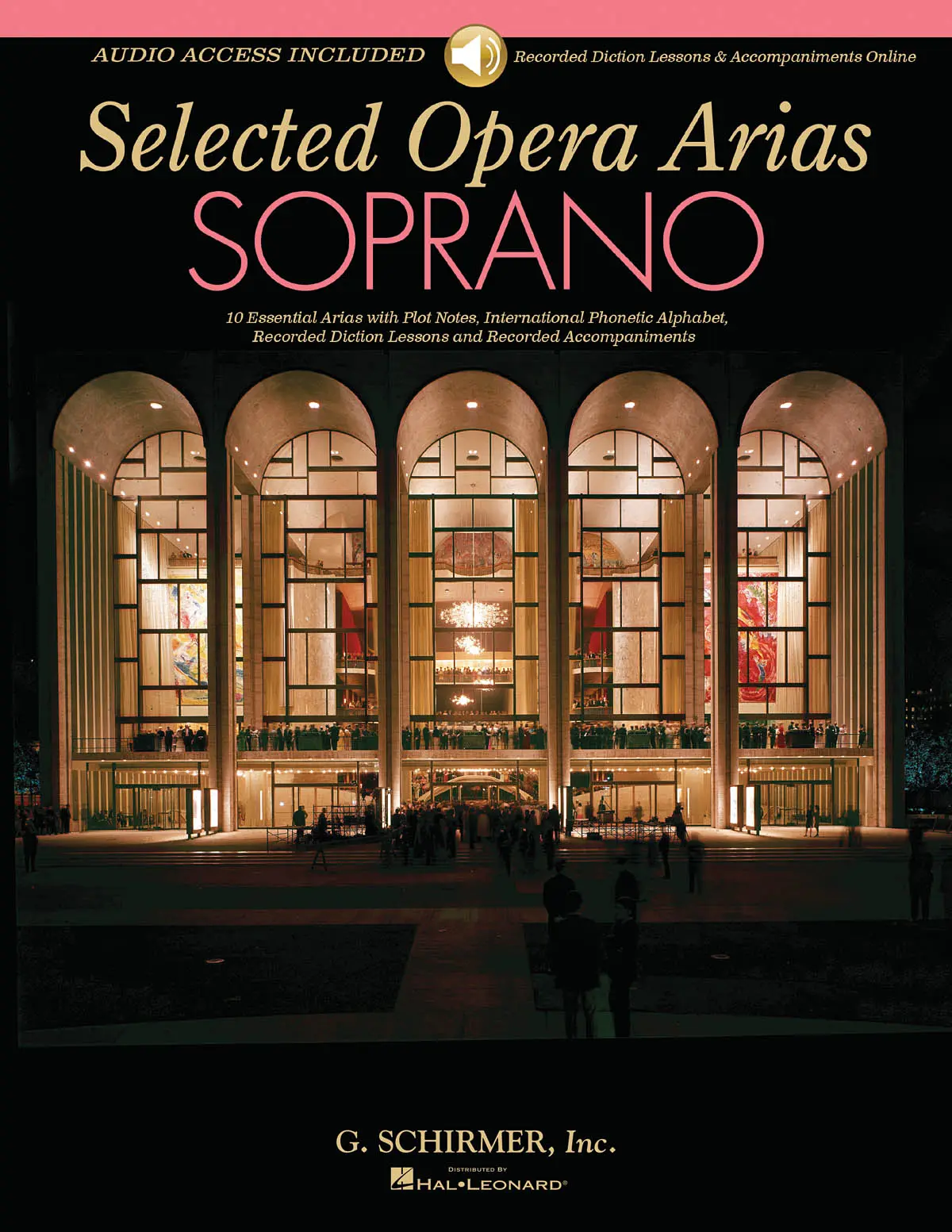 Cover: 888680079925 | Selected Opera Arias - Soprano Edition (Book/Online Audio) | Larsen