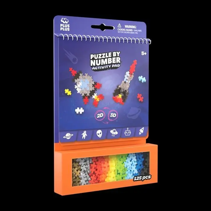 Cover: 5710409109925 | PLUS PLUS - 125 Kreativ Bausteine Puzzle Weltraum | Deutsch