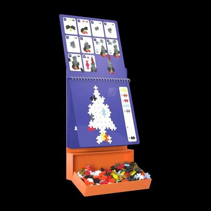 Bild: 5710409109925 | PLUS PLUS - 125 Kreativ Bausteine Puzzle Weltraum | Deutsch