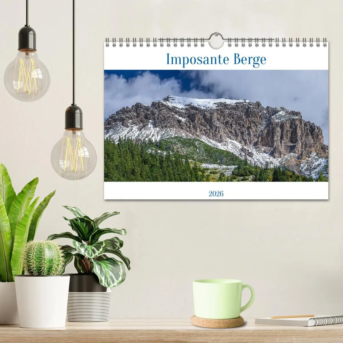 Bild: 9783457249925 | Imposante Berge (Wandkalender 2026 DIN A4 quer), CALVENDO...
