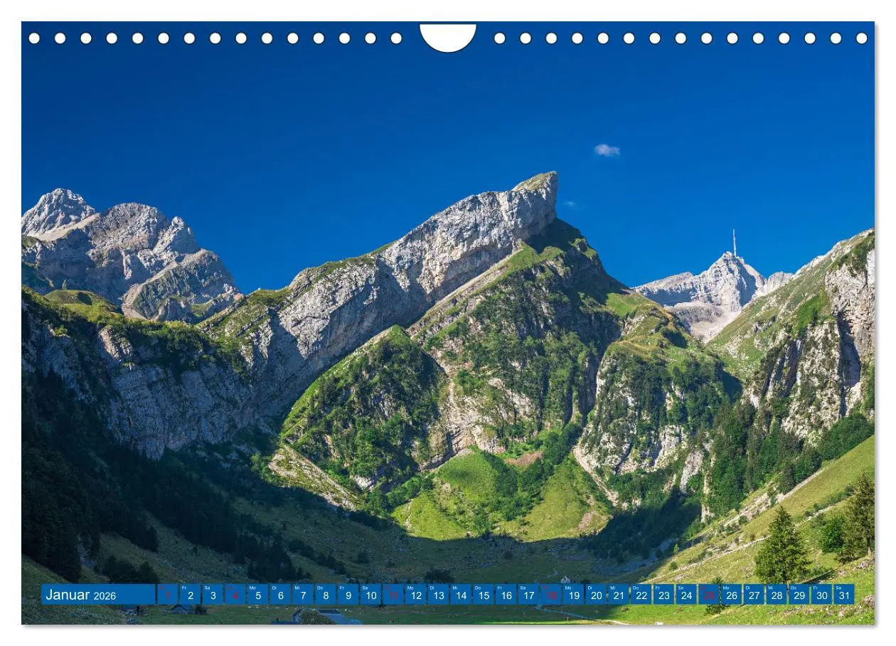 Bild: 9783457249925 | Imposante Berge (Wandkalender 2026 DIN A4 quer), CALVENDO...