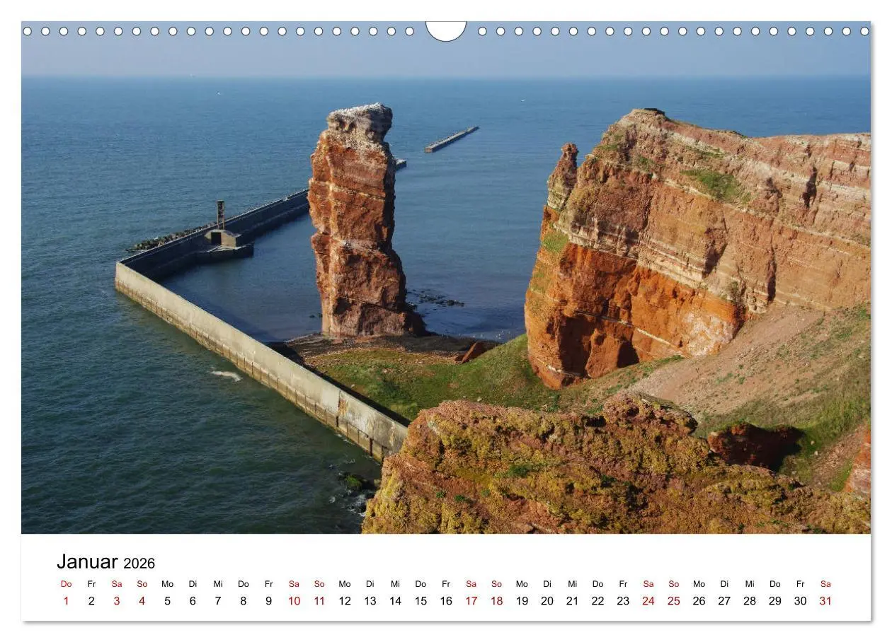 Bild: 9783457869925 | Deutsche Hochseeinsel Helgoland (Wandkalender 2026 DIN A3 quer),...