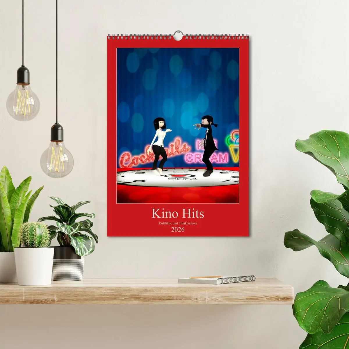 Bild: 9783516409925 | Kino Hits (Wandkalender 2026 DIN A3 hoch), CALVENDO Monatskalender
