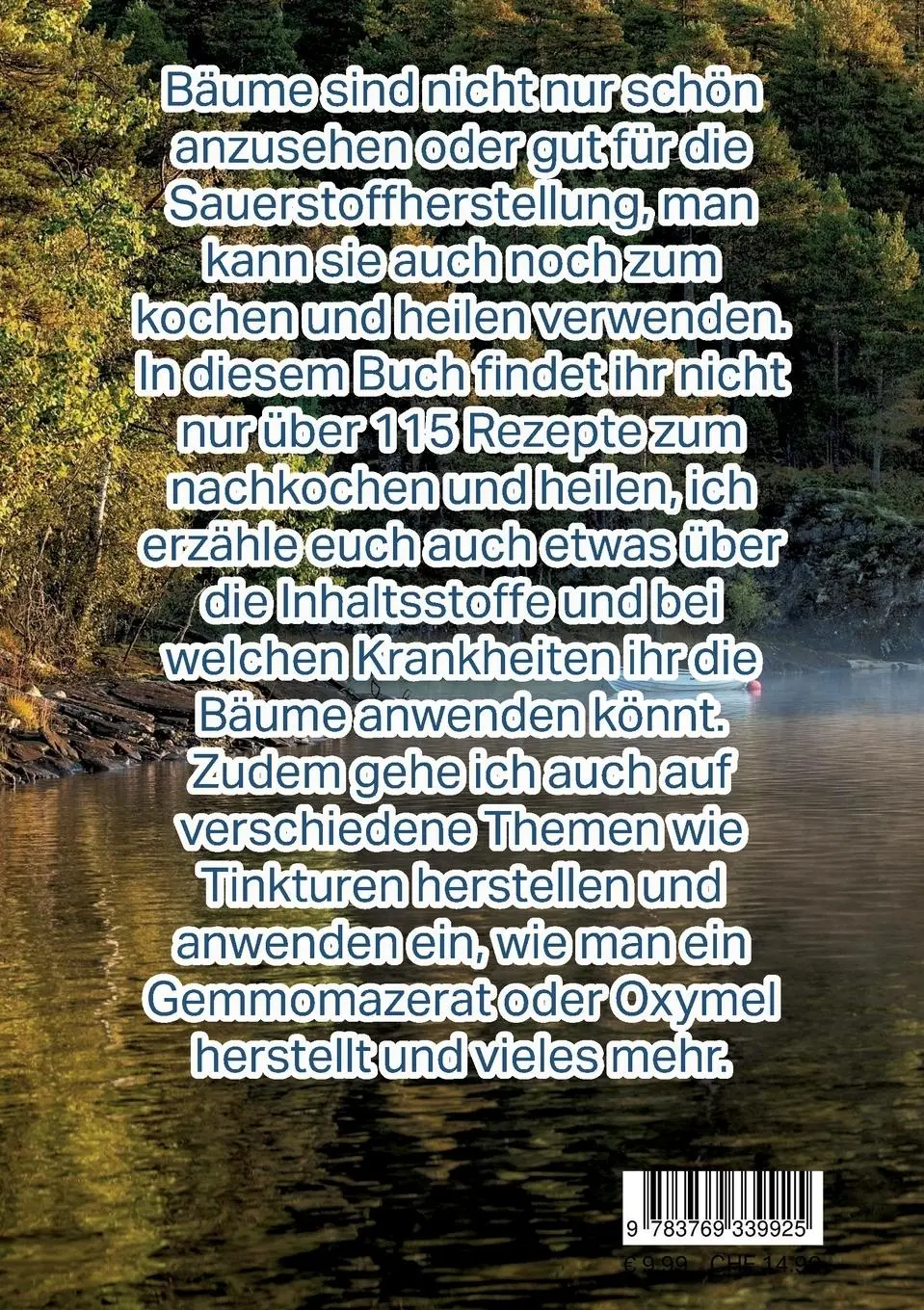 Rückseite: 9783769339925 | Heilen und kochen mit Bäumen | Sven Becker | Taschenbuch | 82 S.