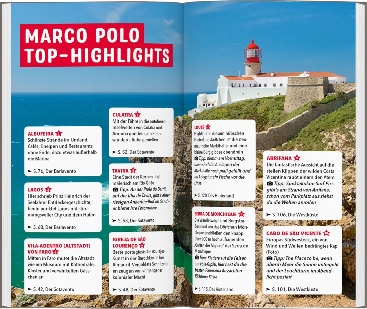 Bild: 9783829729925 | MARCO POLO Reiseführer Algarve | Sara Lier (u. a.) | Taschenbuch