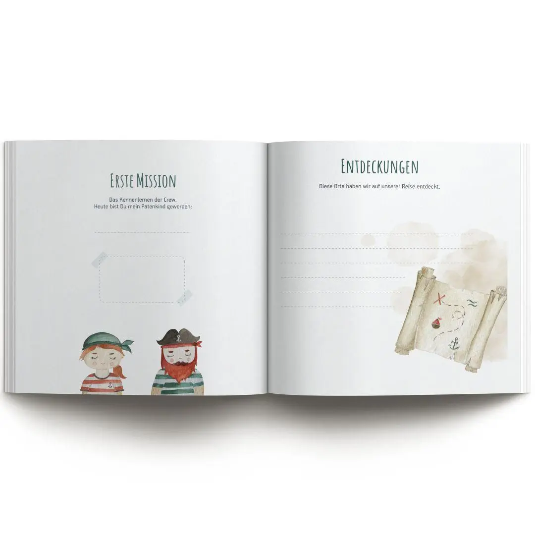 Bild: 4262422730026 | Patenkind Ahoi! | Unser Logbuch | Alexandra Haustein | Buch | 48 S.