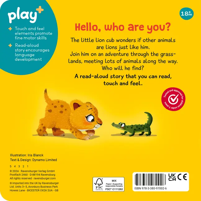 Bild: 9783380970026 | Play+ Are you a lion like me? | Kathrin Lena Orso | Buch | Play+