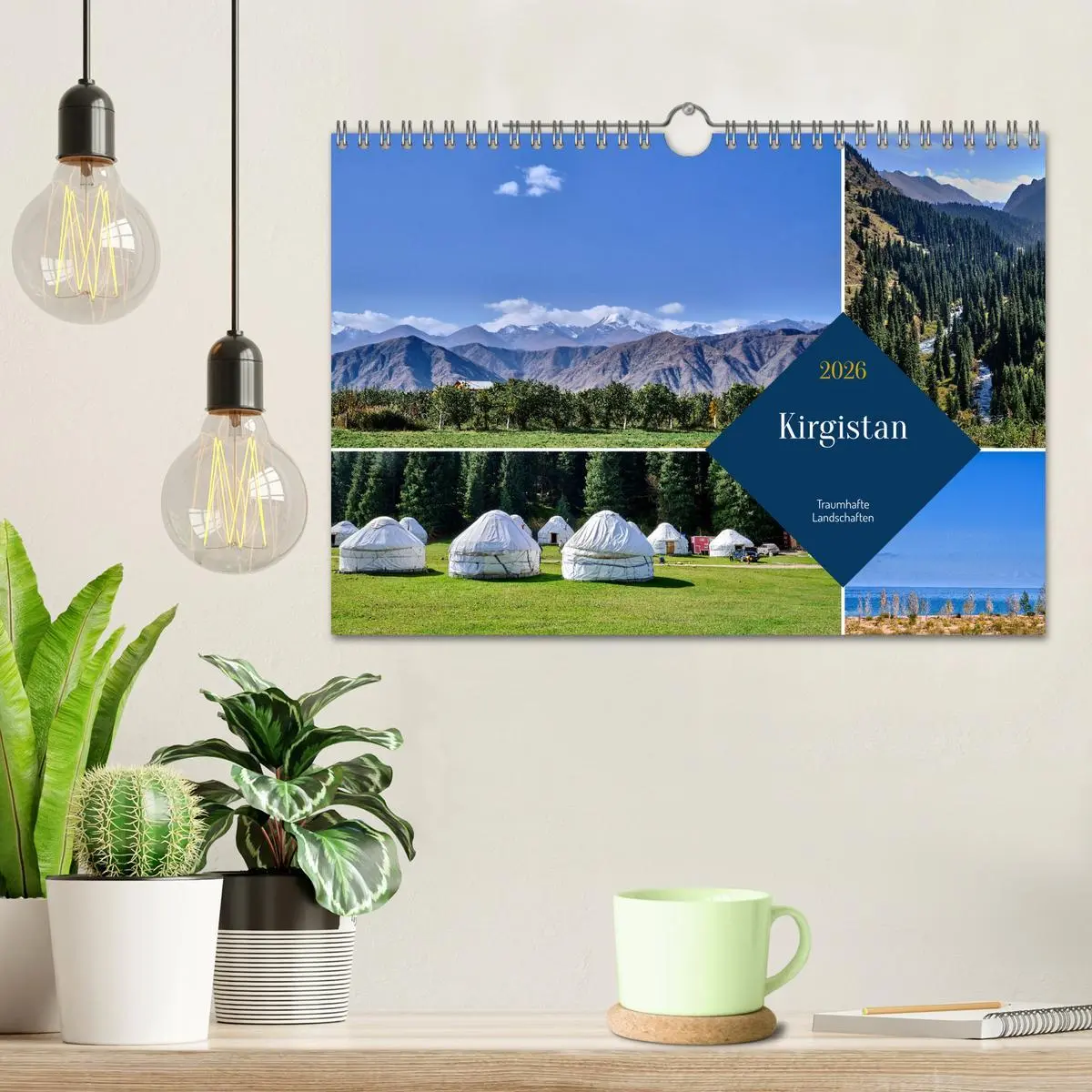 Bild: 9783457360026 | Kirgistan - Traumhafte Landschaften (Wandkalender 2026 DIN A4...