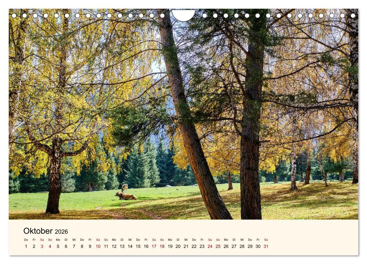 Bild: 9783457360026 | Kirgistan - Traumhafte Landschaften (Wandkalender 2026 DIN A4...