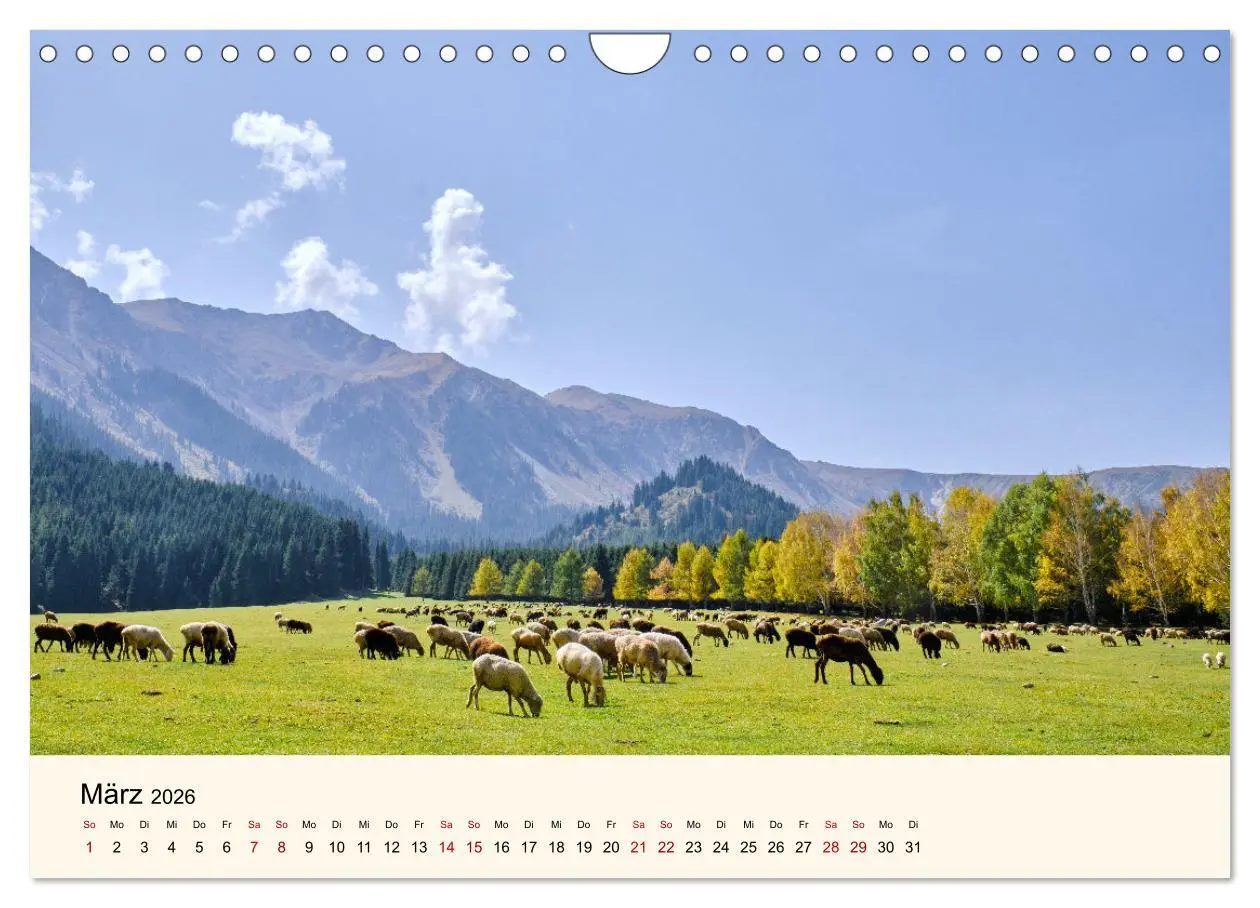Bild: 9783457360026 | Kirgistan - Traumhafte Landschaften (Wandkalender 2026 DIN A4...