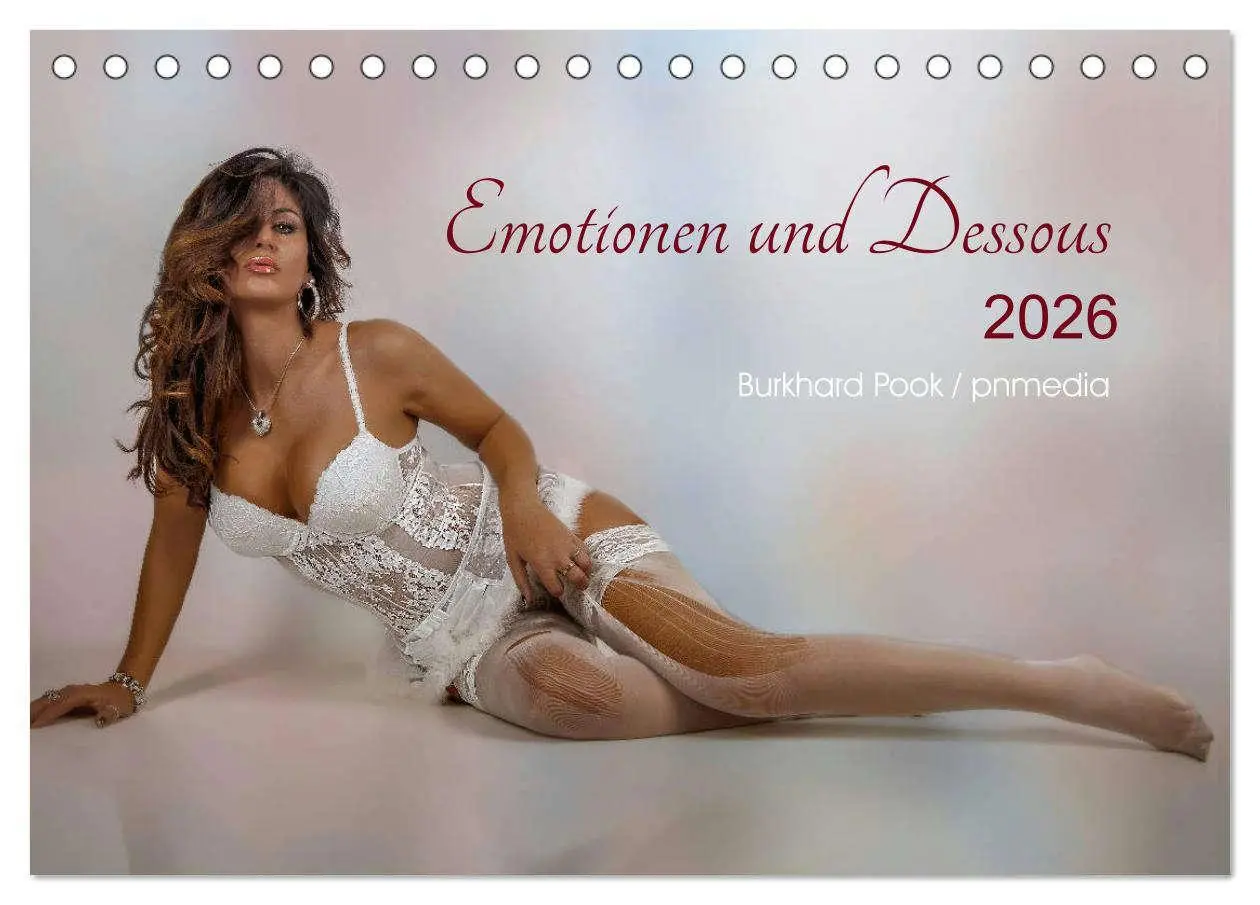 Cover: 9783457740026 | Emotionen und Dessous (Tischkalender 2026 DIN A5 quer), CALVENDO...