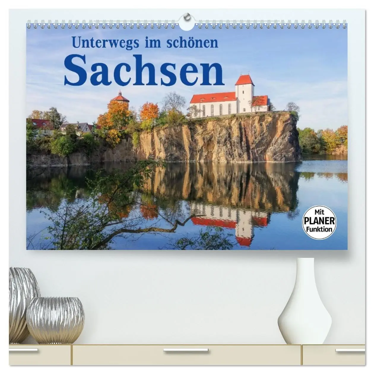 Cover: 9783457980026 | Unterwegs im schönen Sachsen (hochwertiger Premium Wandkalender...