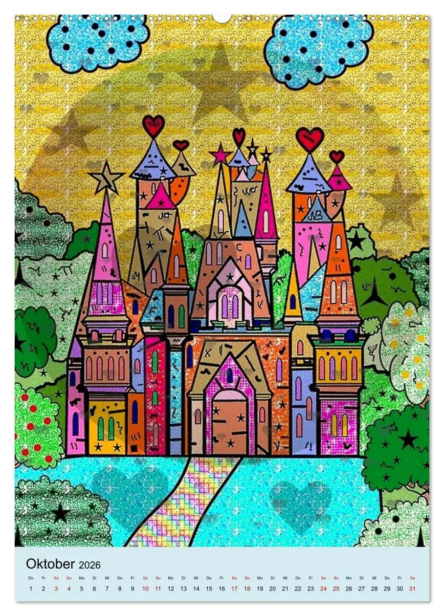 Bild: 9783516380026 | Glanz und Glitzer (hochwertiger Premium Wandkalender 2026 DIN A2...