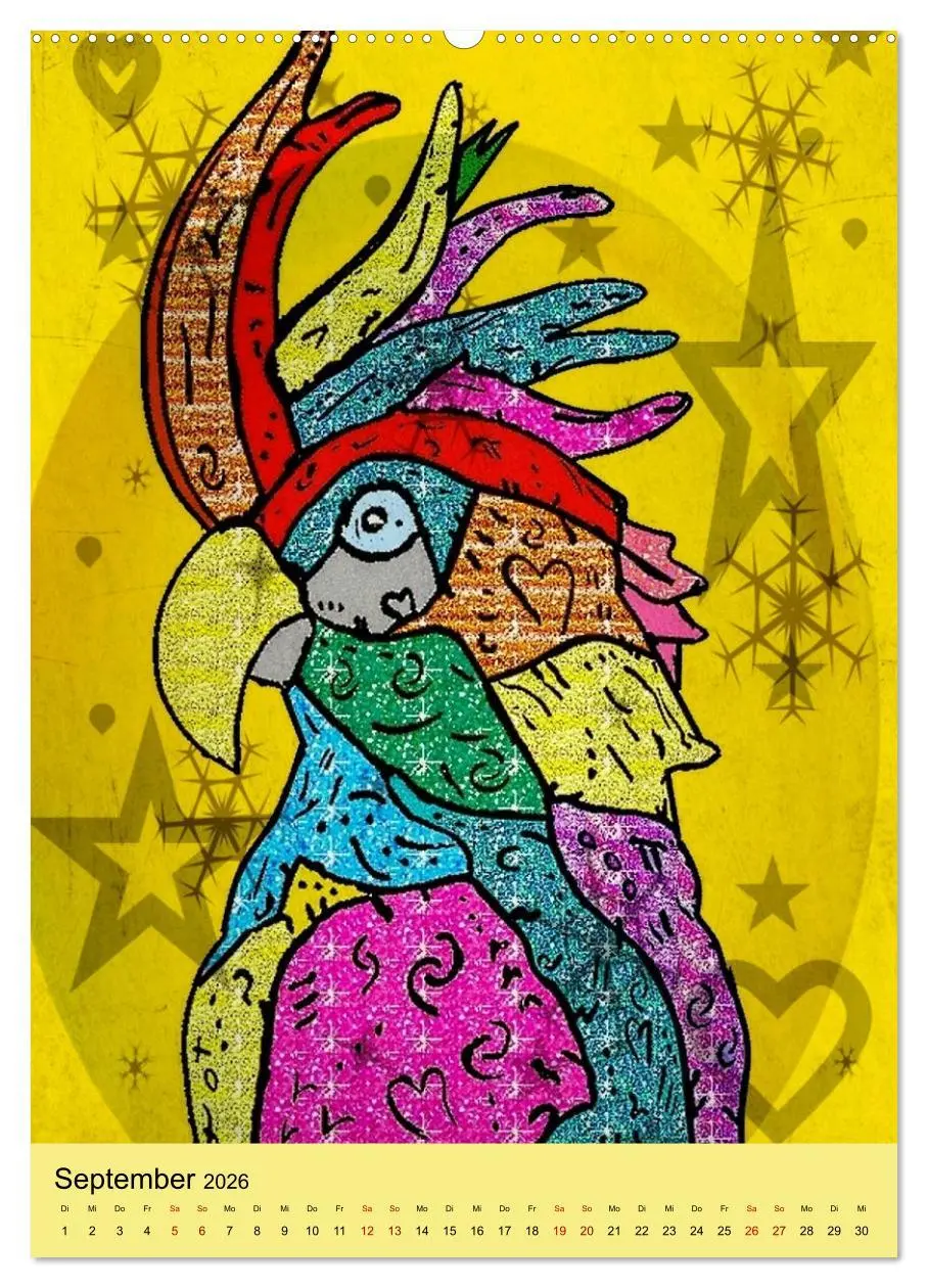 Bild: 9783516380026 | Glanz und Glitzer (hochwertiger Premium Wandkalender 2026 DIN A2...