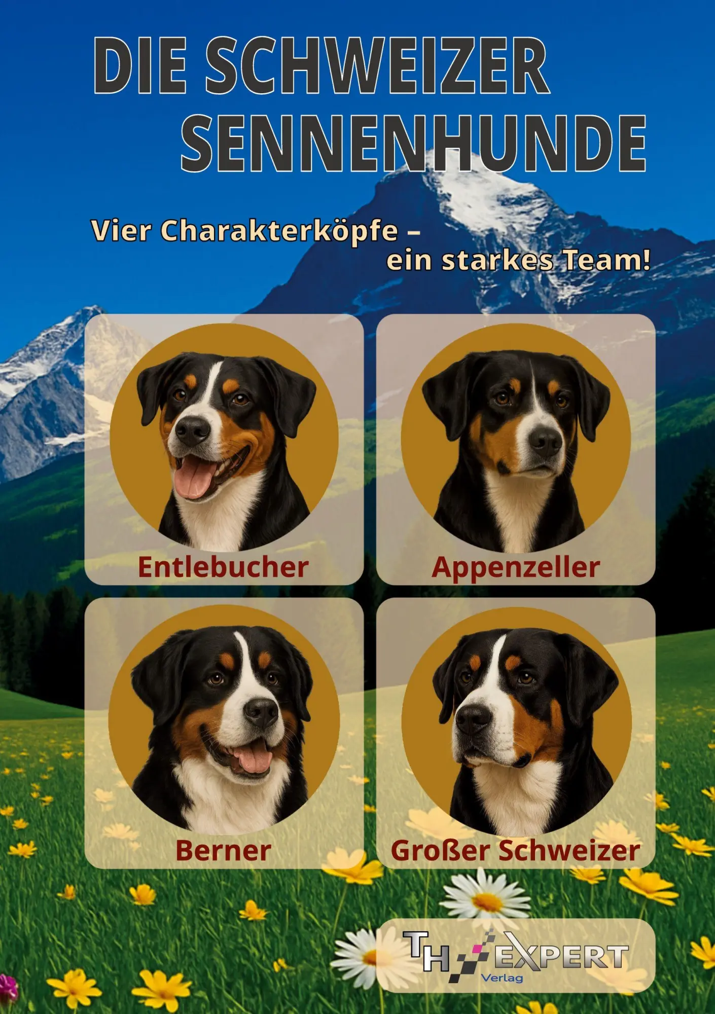 Cover: 9783691830026 | Die Schweizer Sennenhunde | Vier Charakterköpfe - ein starkes Team