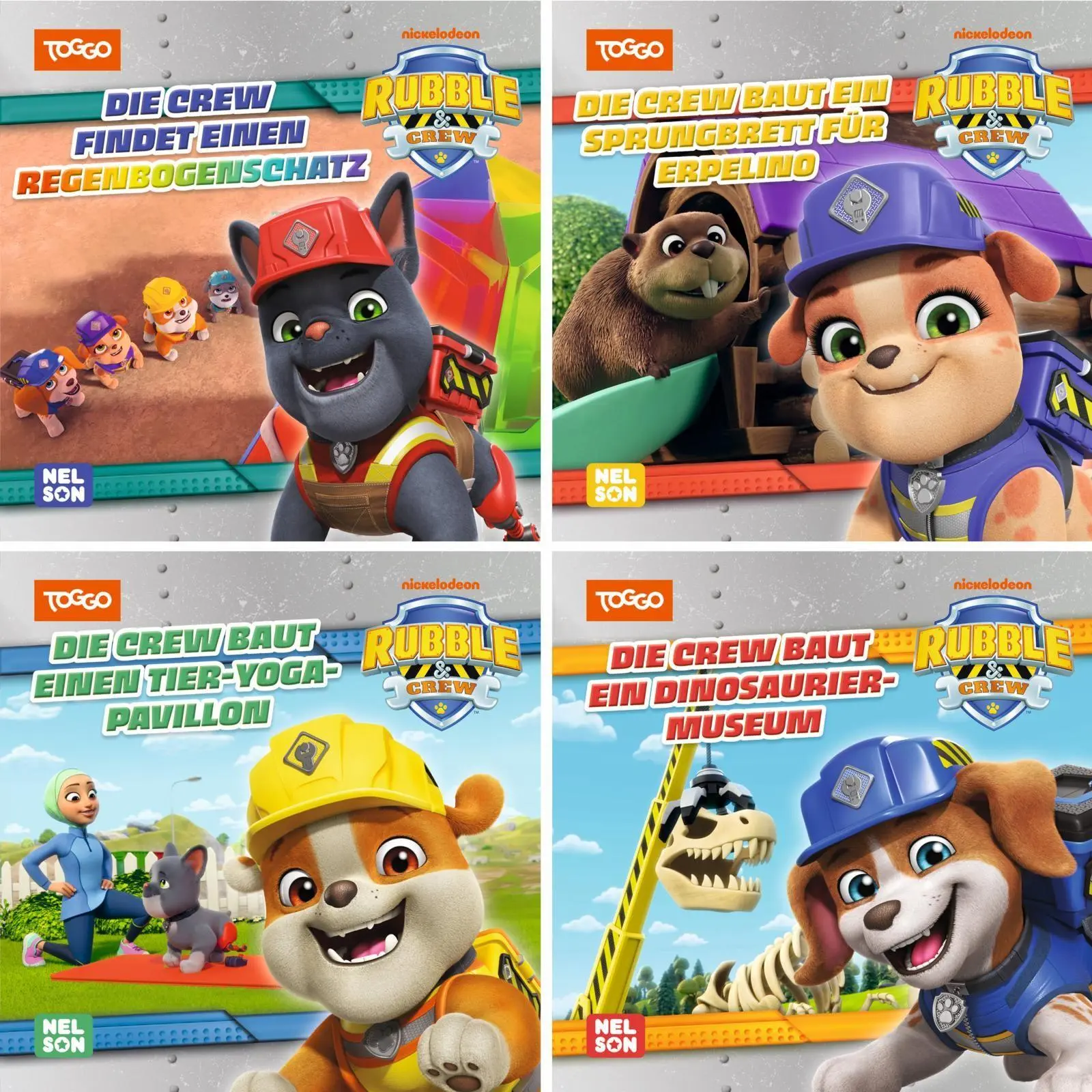 Cover: 9783845130026 | 4er-Set Maxi-Mini 58: Rubble &amp; Crew | Box | Nelson Maxi-Mini | 24 S.