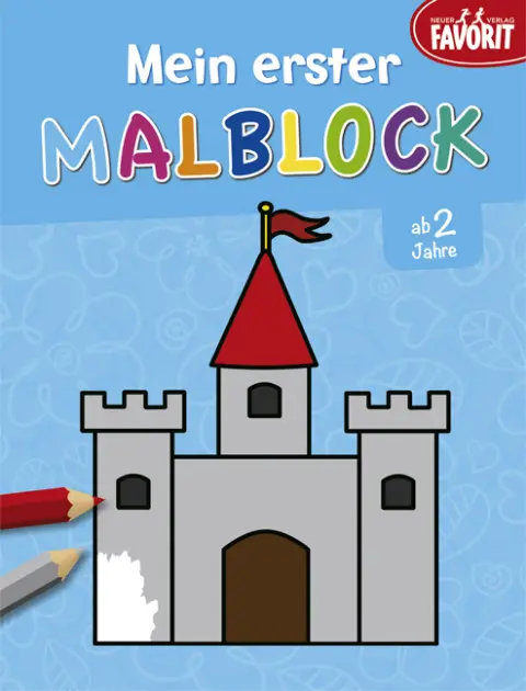 Cover: 9783849400026 | Mein erster Malblock - blau | Taschenbuch | Geblockt | Deutsch | 2016