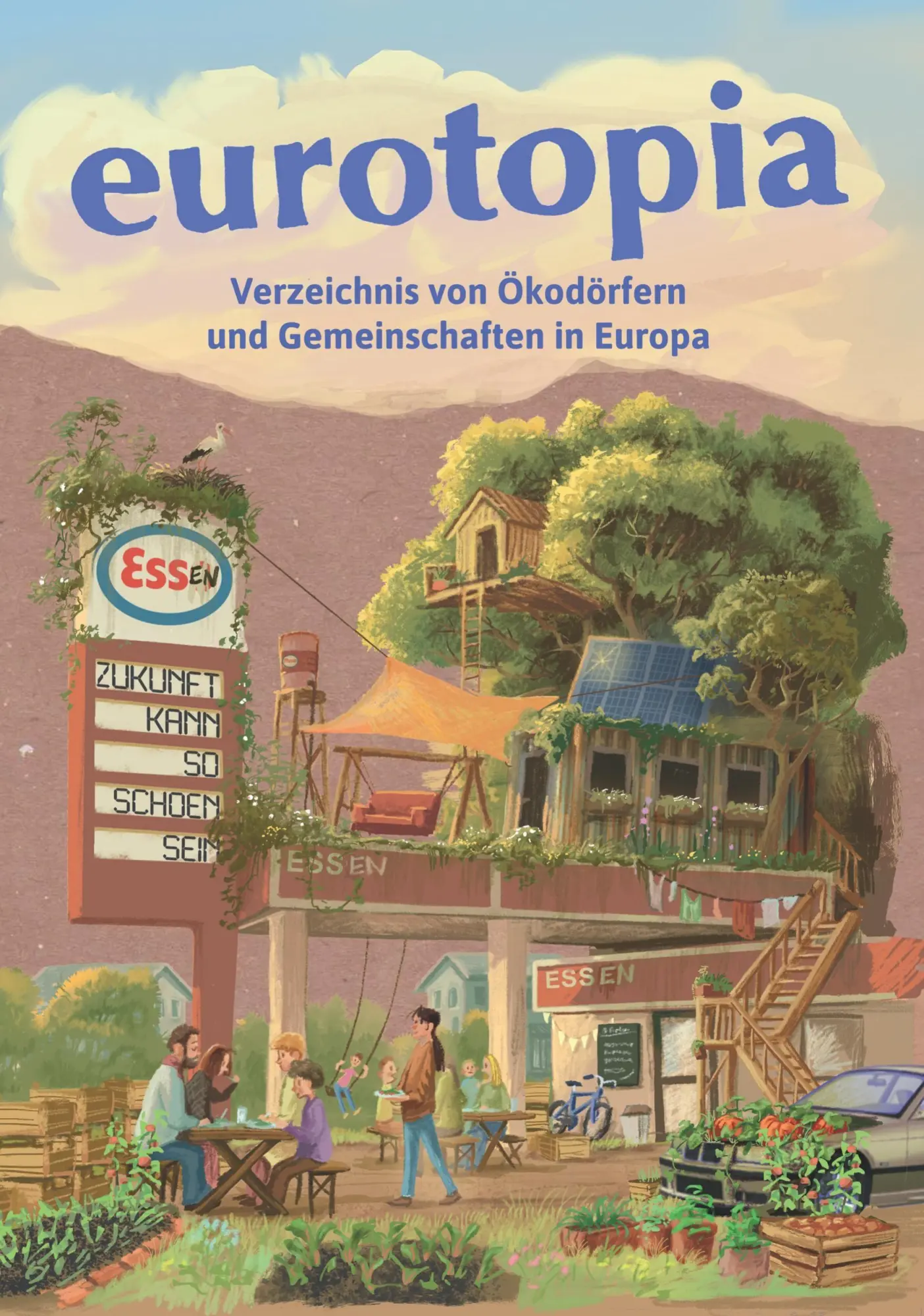 Cover: 9783911460026 | eurotopia | Verzeichnis von Ökodörfern und Gemeinschaften in Europa