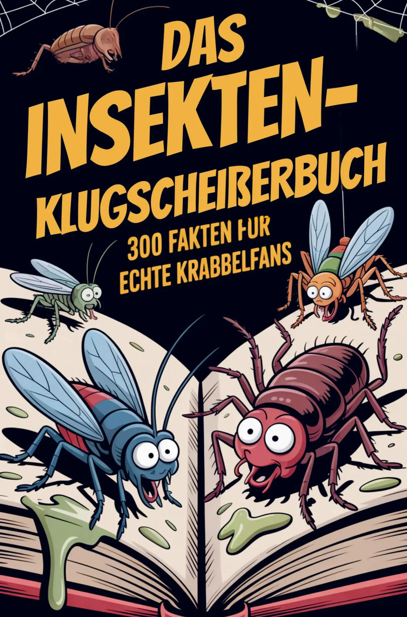 Cover: 9783912760026 | Das Insekten-Klugscheißerbuch - 300 Fakten für echte Krabbelfans