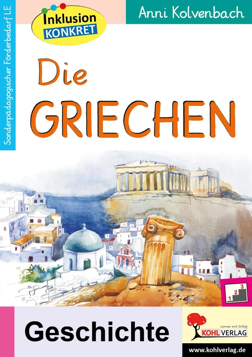 Cover: 9783985580026 | Die Griechen | Ein Arbeitsheft aus der Reihe Inklusion konkret | Buch