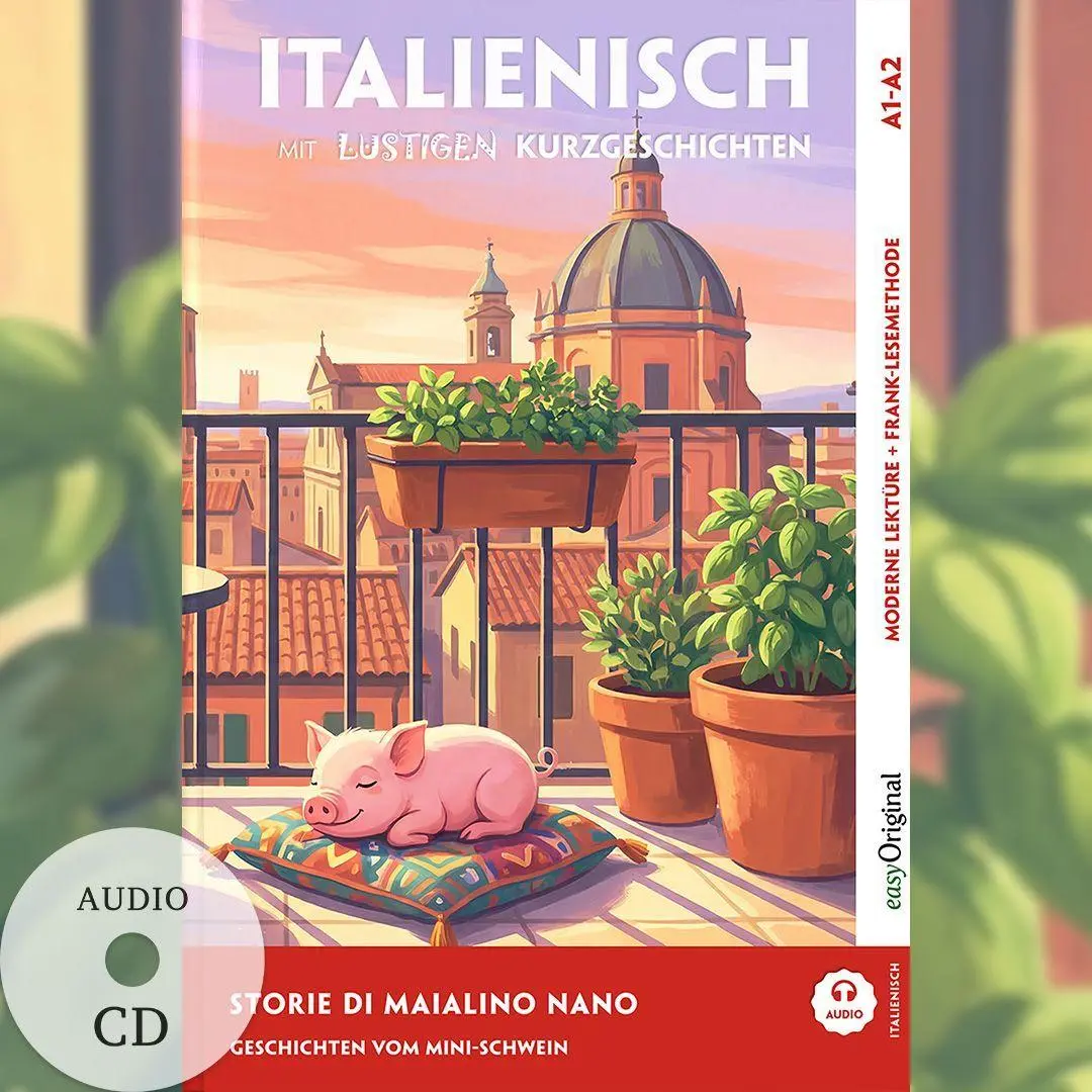 Cover: 9783991970026 | Storie di Maialino Nano A1-A2 - Italienisch lernen mit lustigen...