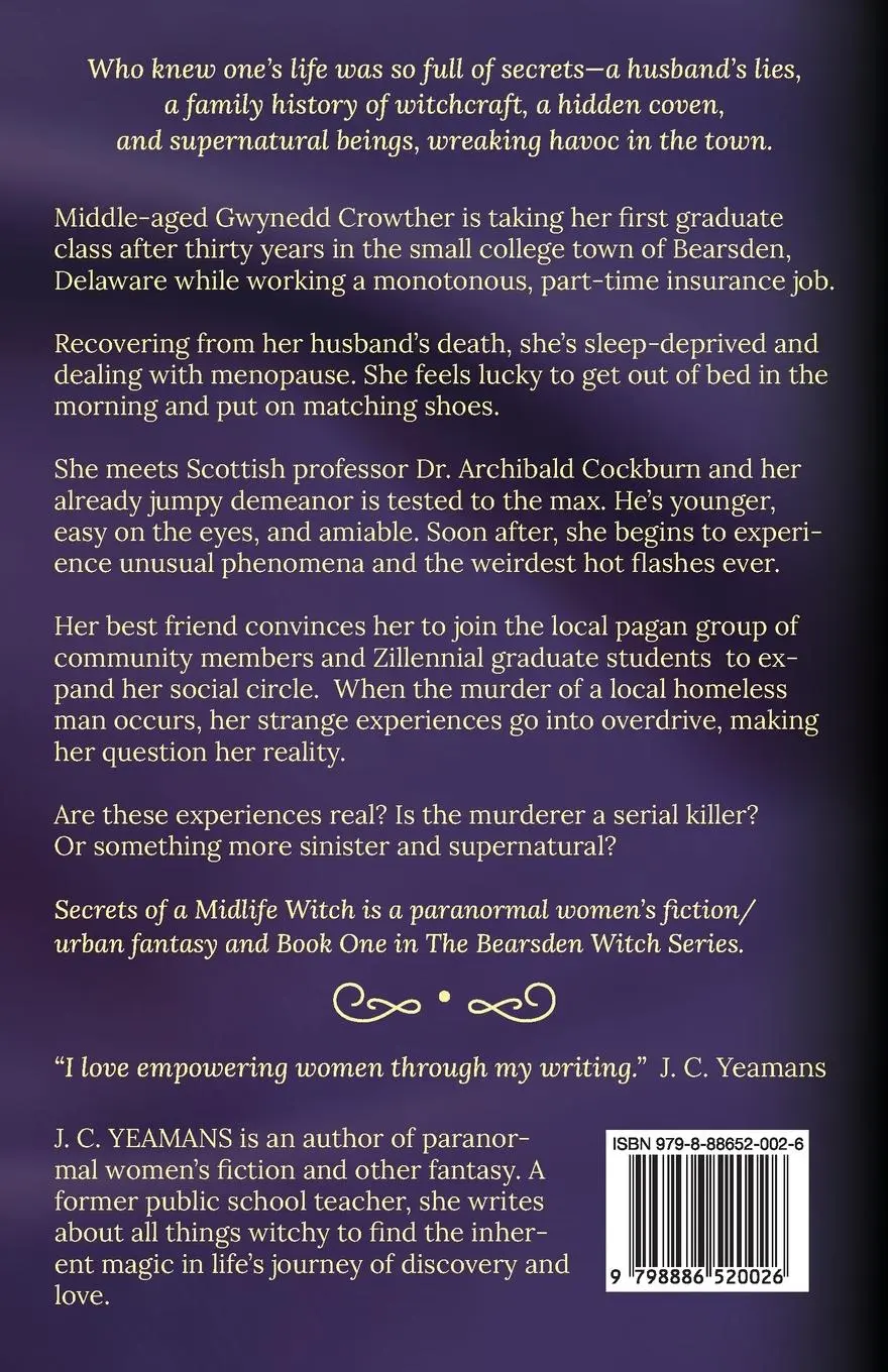 Rückseite: 9798886520026 | Secrets of a Midlife Witch | J. C. Yeamans | Taschenbuch | Englisch