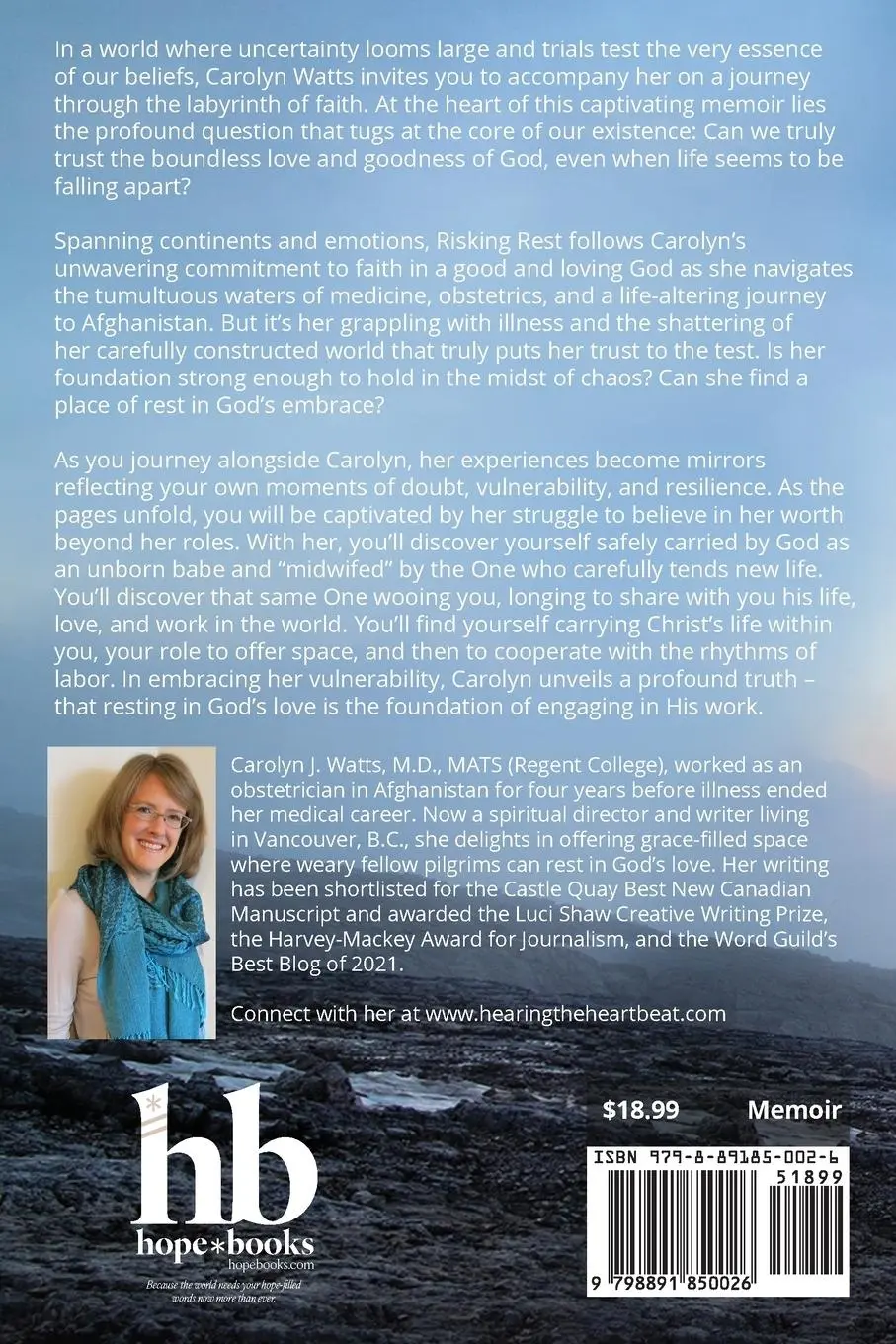 Rückseite: 9798891850026 | Risking Rest | Embracing God's Love Through Life's Uncertainties