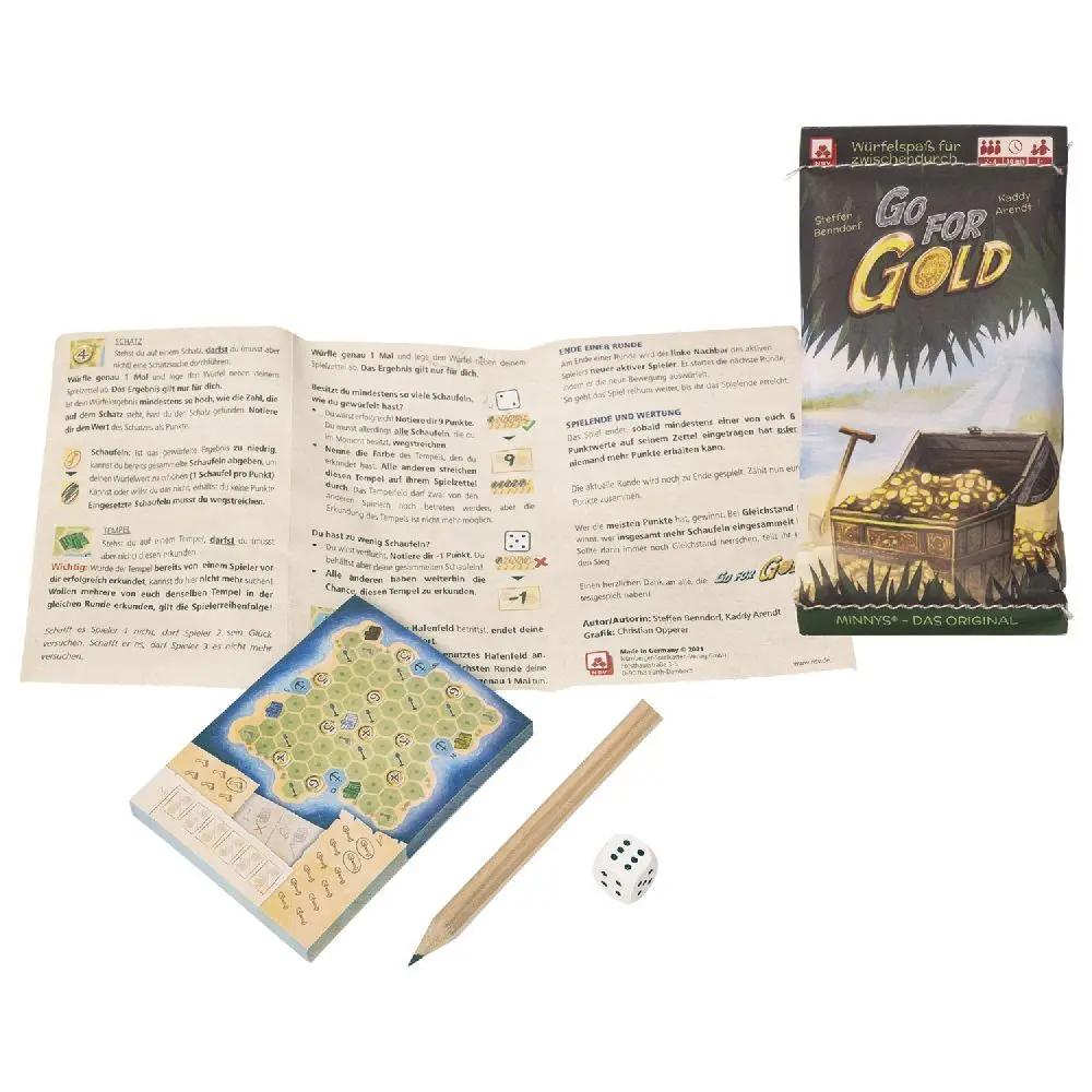 Bild: 4012426790126 | Go for Gold (Minny) | Nürnberger Spielkarten Verlag | Spiel | 22599233