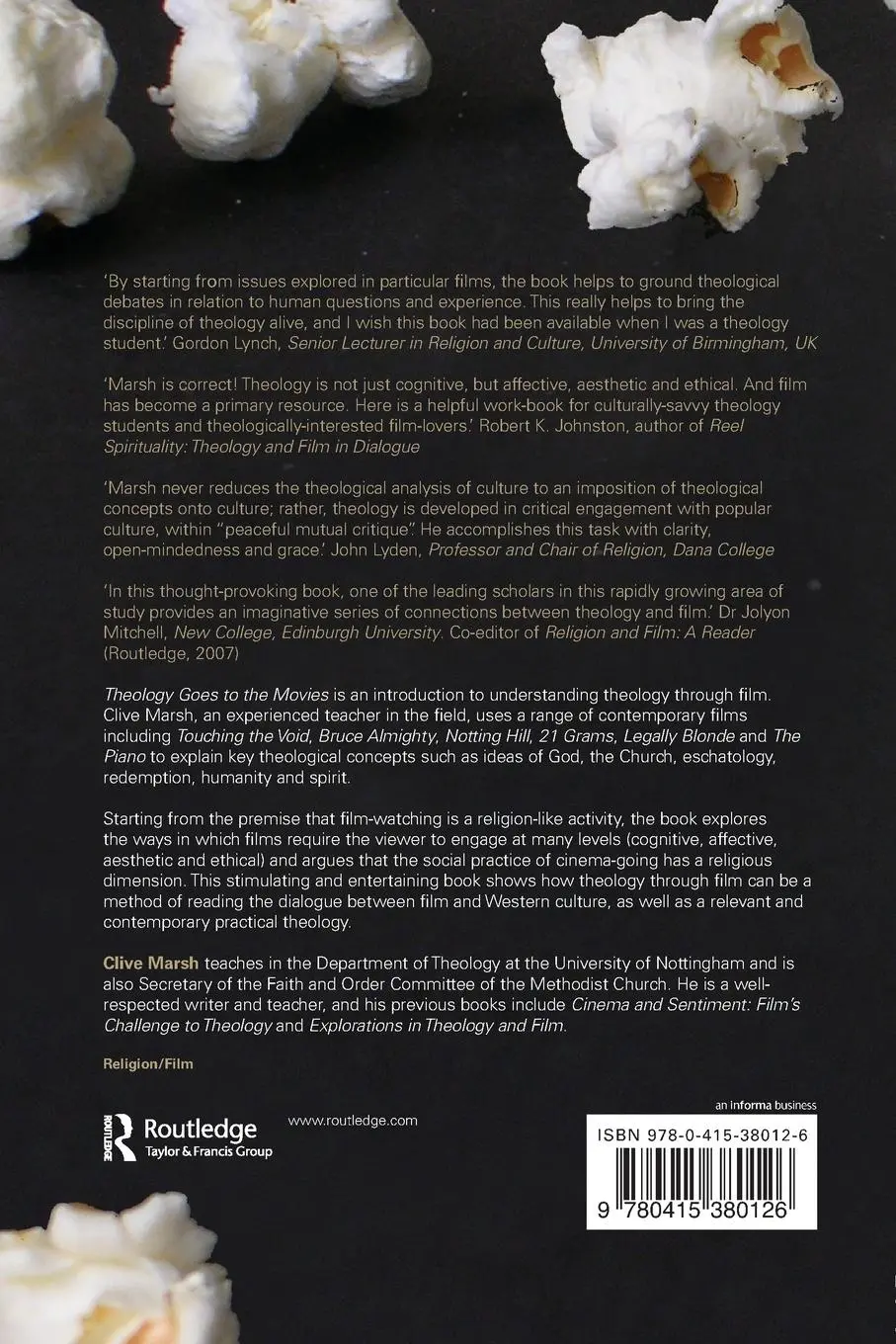 Rückseite: 9780415380126 | Theology Goes to the Movies | Clive Marsh | Taschenbuch | Englisch
