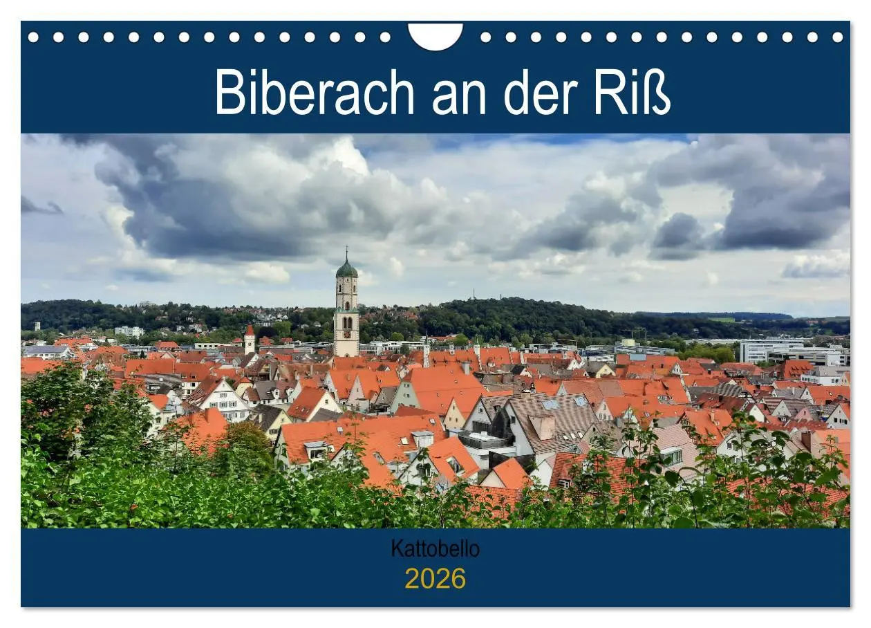 Cover: 9783457660126 | Biberach an der Riß (Wandkalender 2026 DIN A4 quer), CALVENDO...