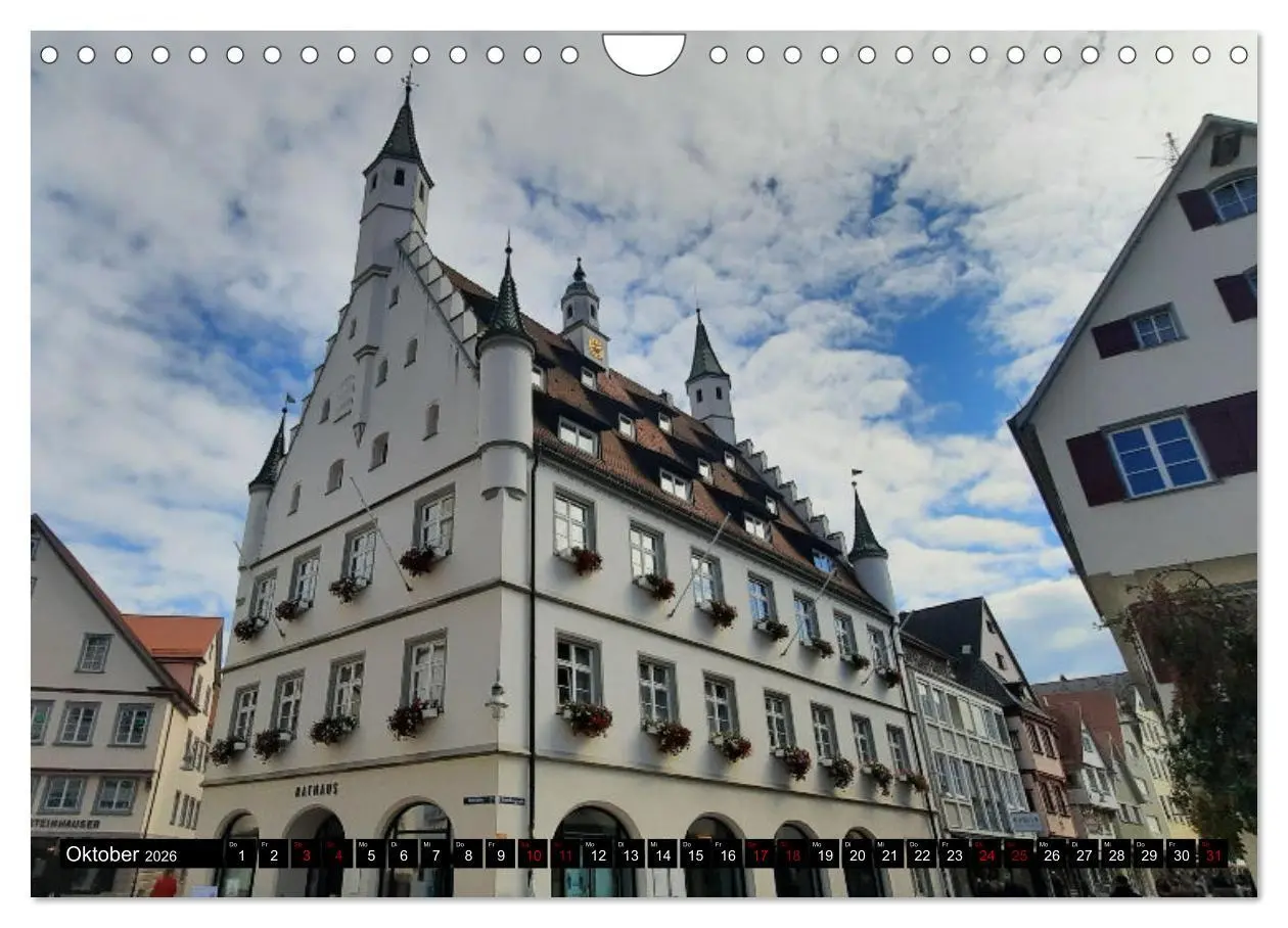 Bild: 9783457660126 | Biberach an der Riß (Wandkalender 2026 DIN A4 quer), CALVENDO...
