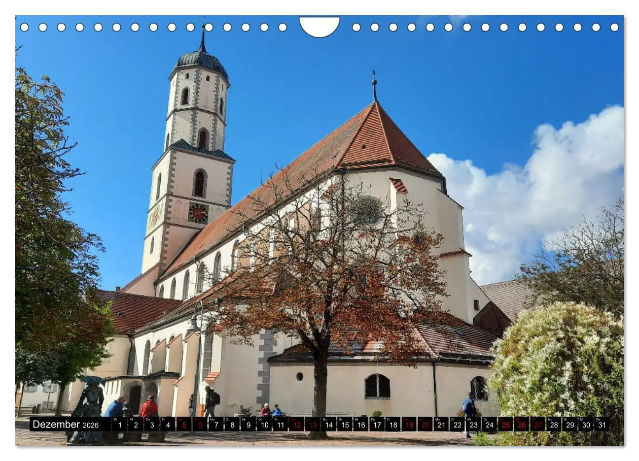 Bild: 9783457660126 | Biberach an der Riß (Wandkalender 2026 DIN A4 quer), CALVENDO...