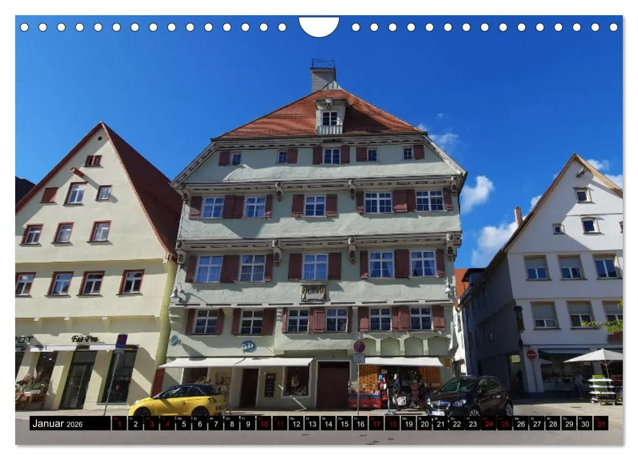 Bild: 9783457660126 | Biberach an der Riß (Wandkalender 2026 DIN A4 quer), CALVENDO...