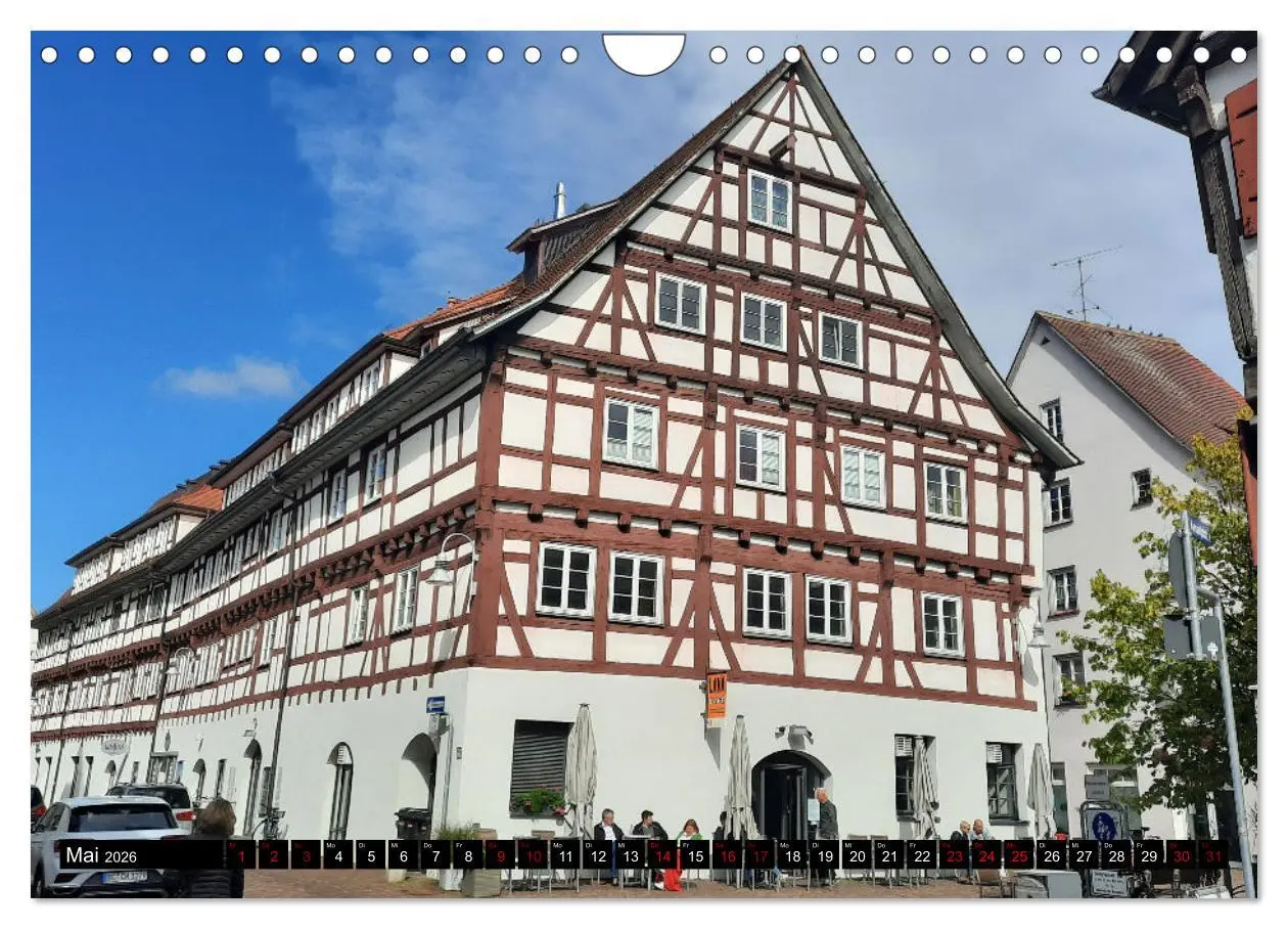 Bild: 9783457660126 | Biberach an der Riß (Wandkalender 2026 DIN A4 quer), CALVENDO...