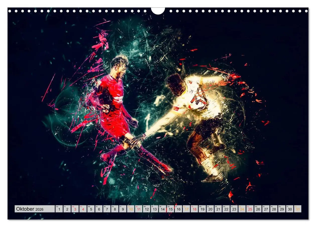 Bild: 9783457730126 | Fußball - extrem (Wandkalender 2026 DIN A3 quer), CALVENDO...