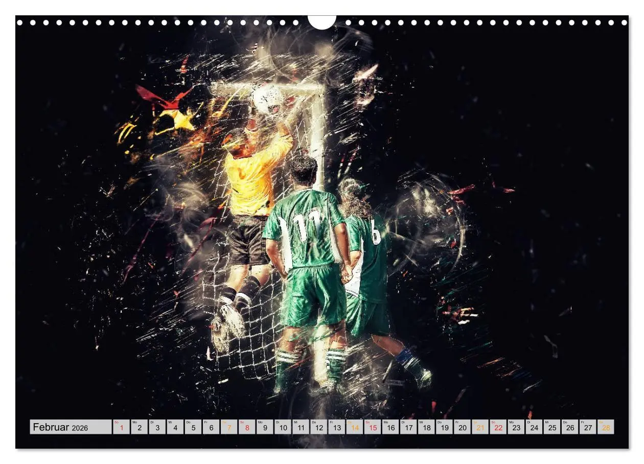 Bild: 9783457730126 | Fußball - extrem (Wandkalender 2026 DIN A3 quer), CALVENDO...