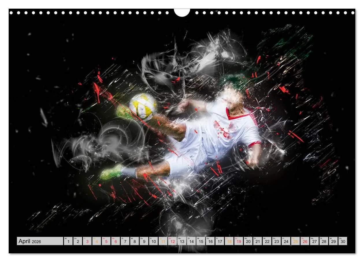 Bild: 9783457730126 | Fußball - extrem (Wandkalender 2026 DIN A3 quer), CALVENDO...