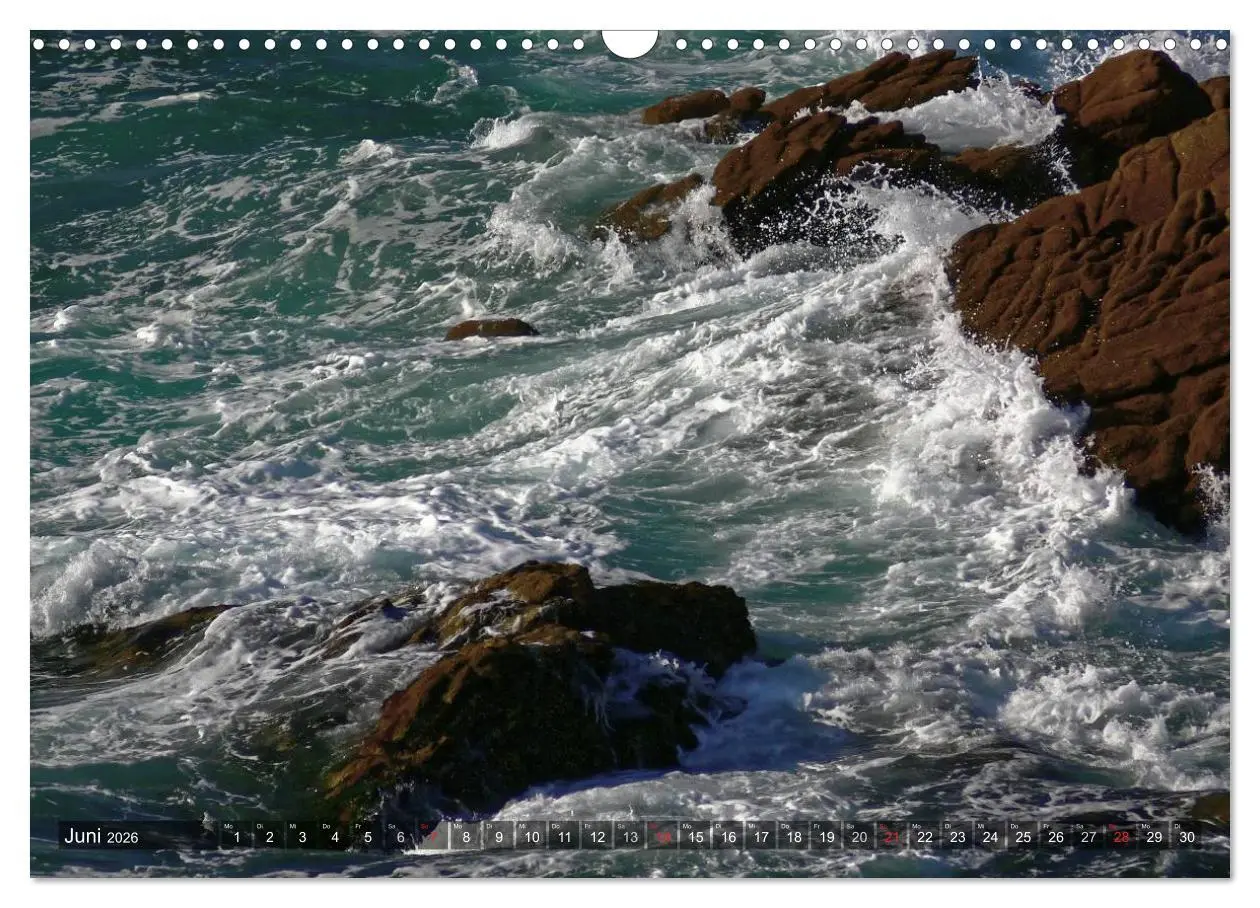 Bild: 9783457970126 | Fels in der Brandung (Wandkalender 2026 DIN A3 quer), CALVENDO...