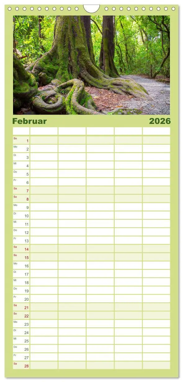 Bild: 9783516510126 | Familienplaner 2026 - Traumhafte Wege - Unterwegs auf Neuseelands...